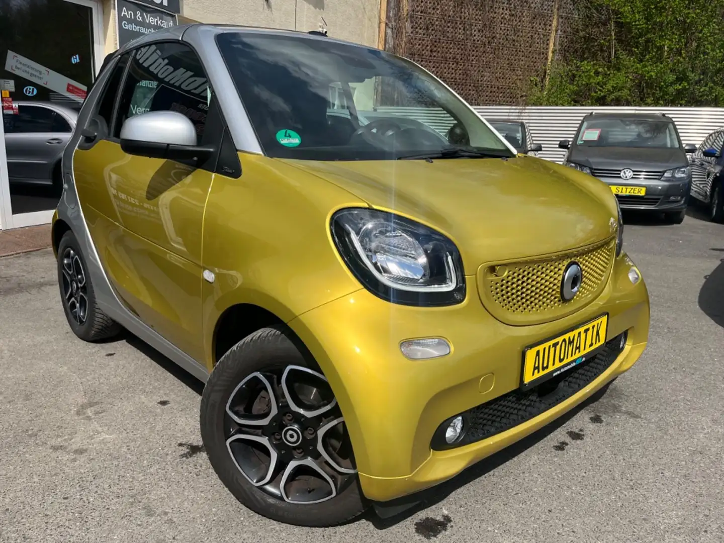 smart forTwo fortwo cabrio PASSION 90PS AUTOMATIK Silber - 1