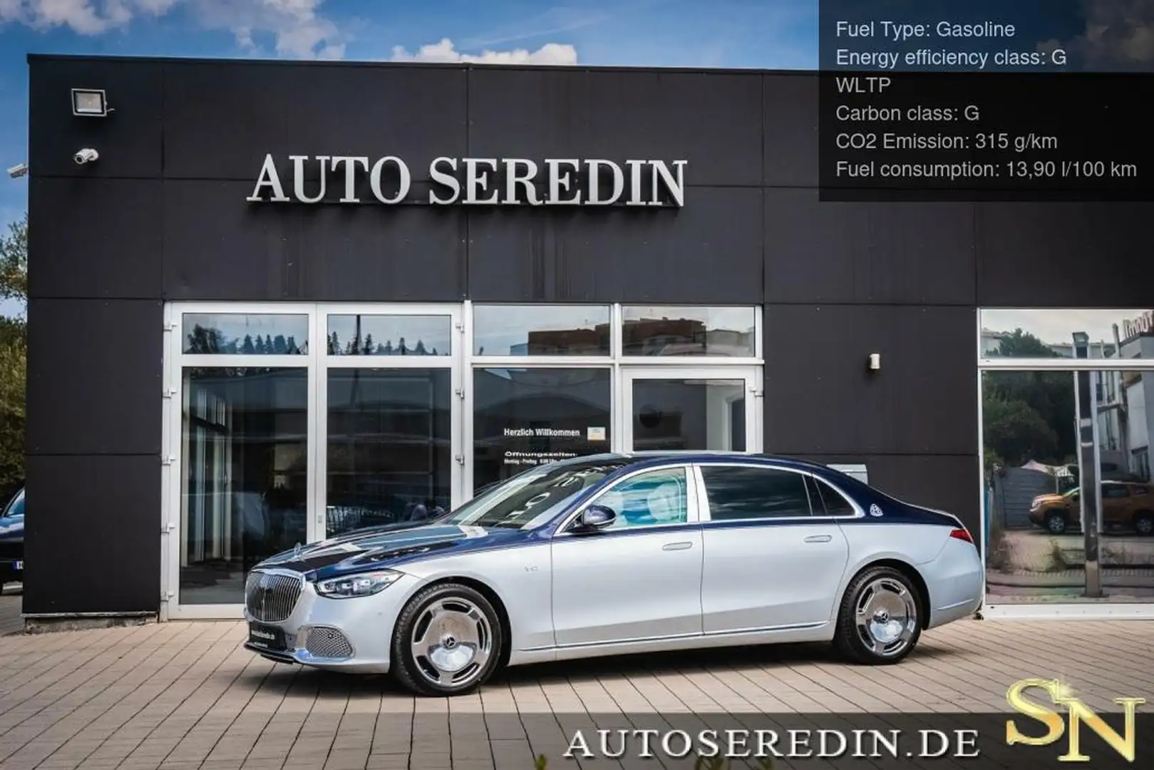 Mercedes-Benz S 680 4M Maybach EDITION 100 LIMITED 1 OF 100 CARS Albastru - 1
