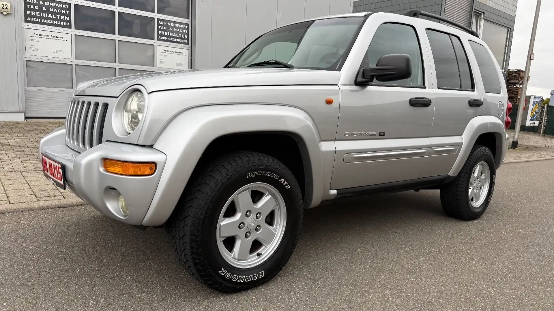 Jeep Cherokee 3.7 4X4 V6 AUTOMATIK TÜV,LEDER,AHK,SHZ Grau - 1