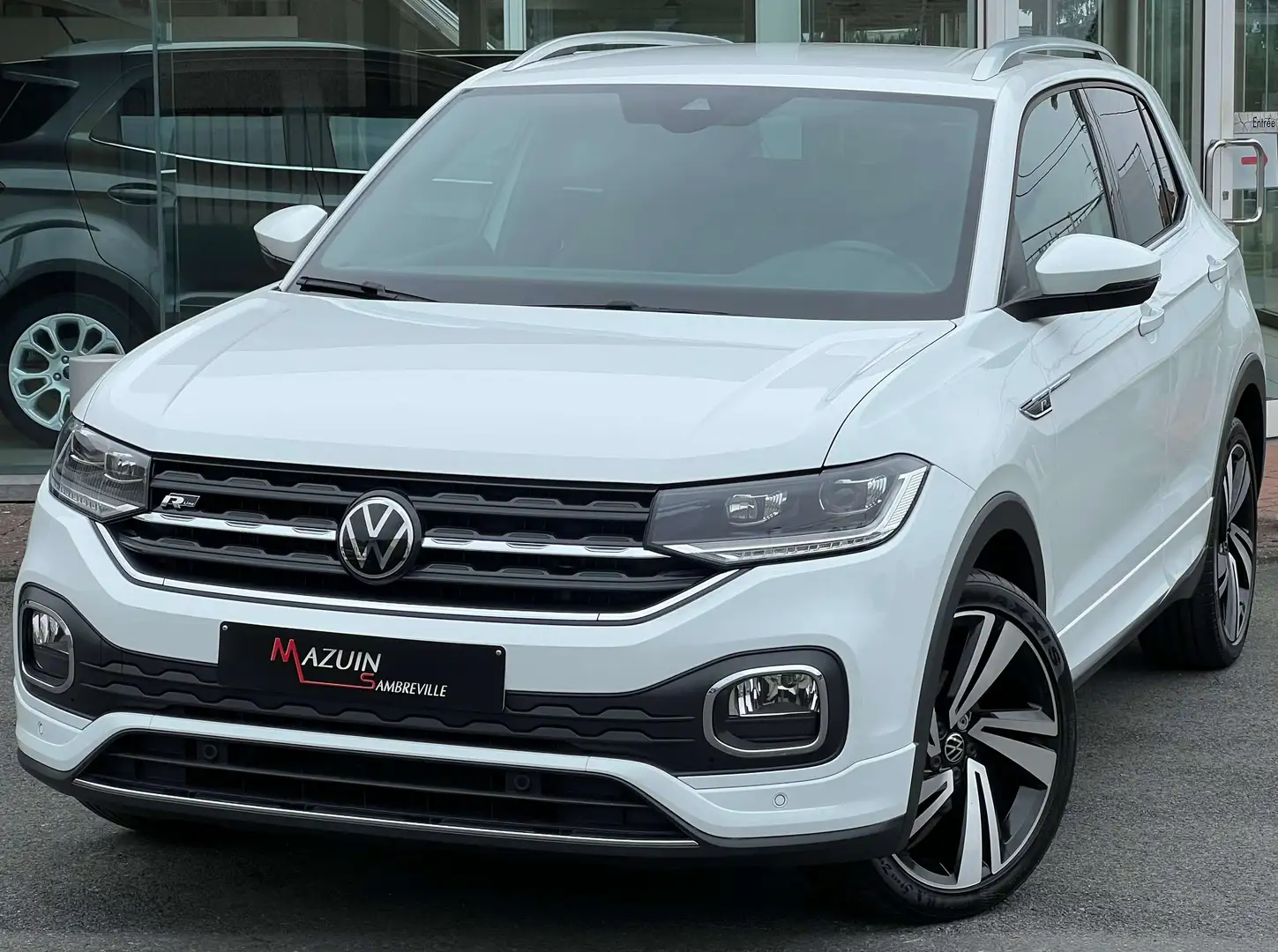 Volkswagen T-Cross 1.0 TSI * DSG * R-Line int/ext * CarPlay * LED * Blanc - 1