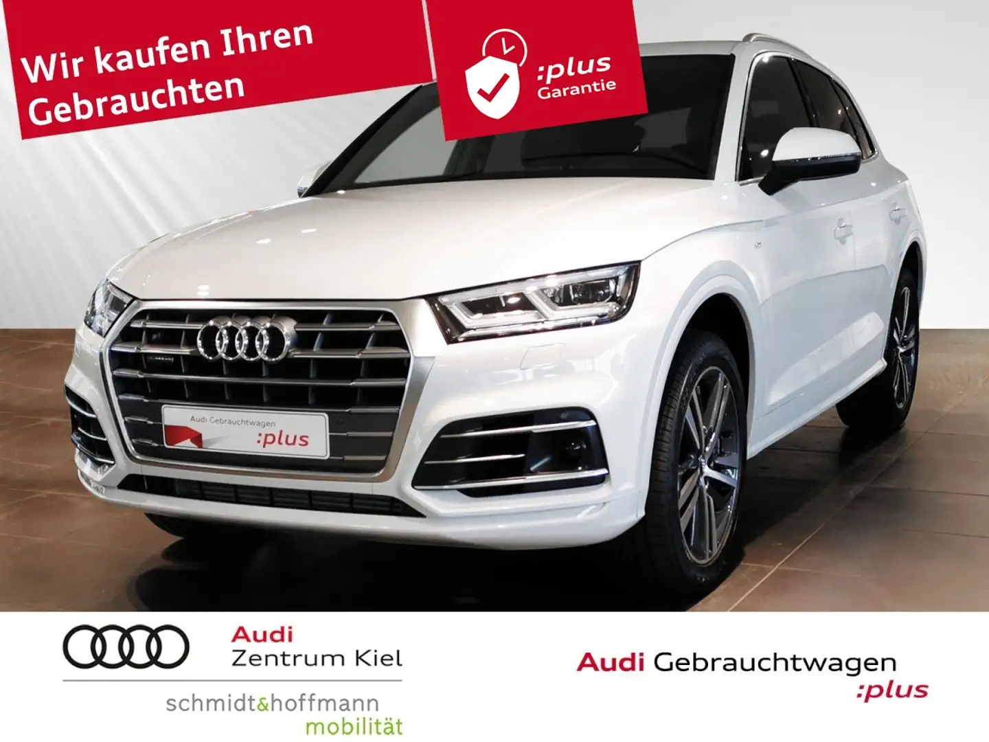 Audi Q5 50 TDI quattro Sport tiptronic S-line AHK Klima Weiß - 1
