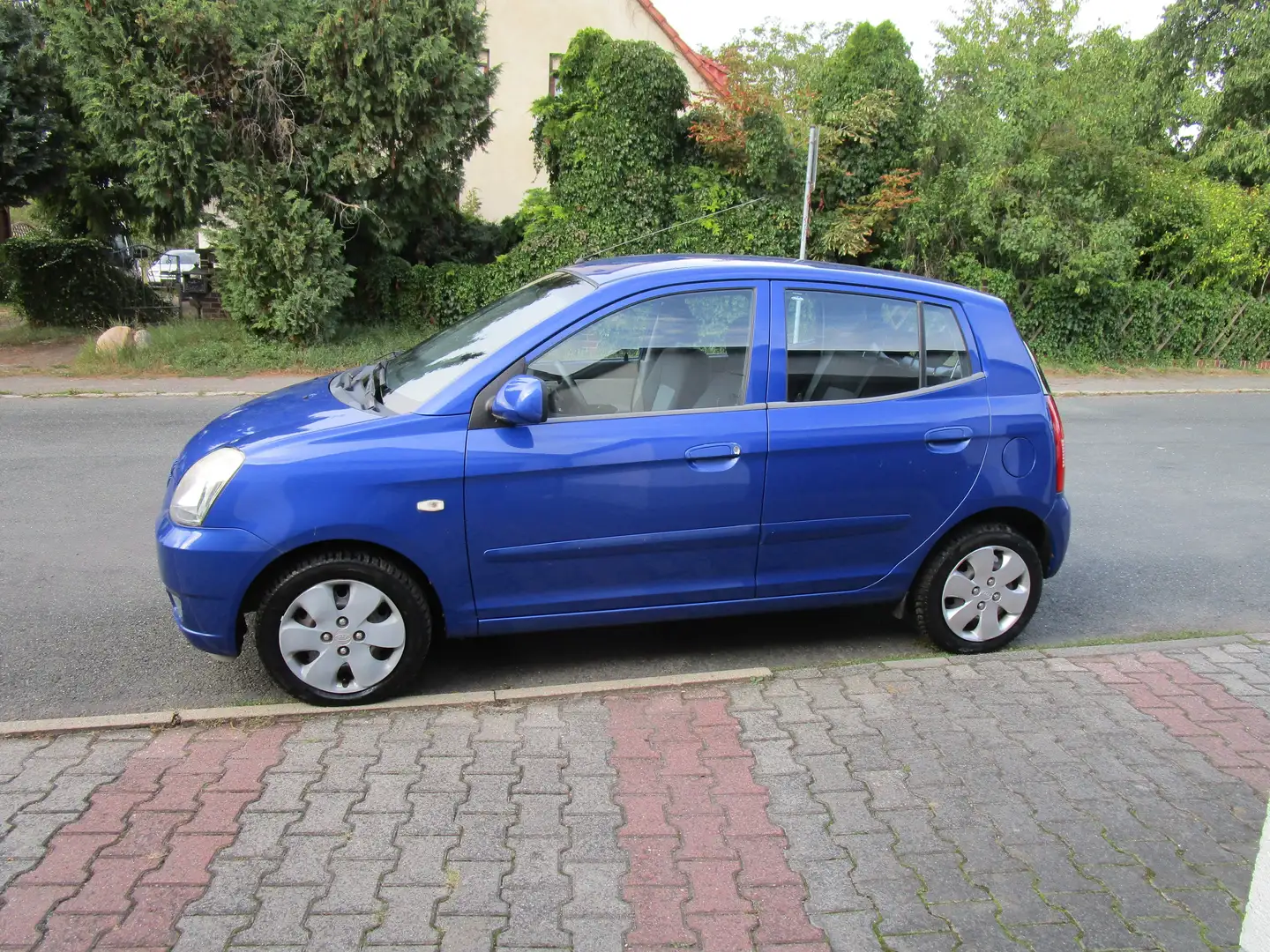 Kia Picanto 1.1 LX*2.Hand*Euro4*Scheckheft Blau - 2
