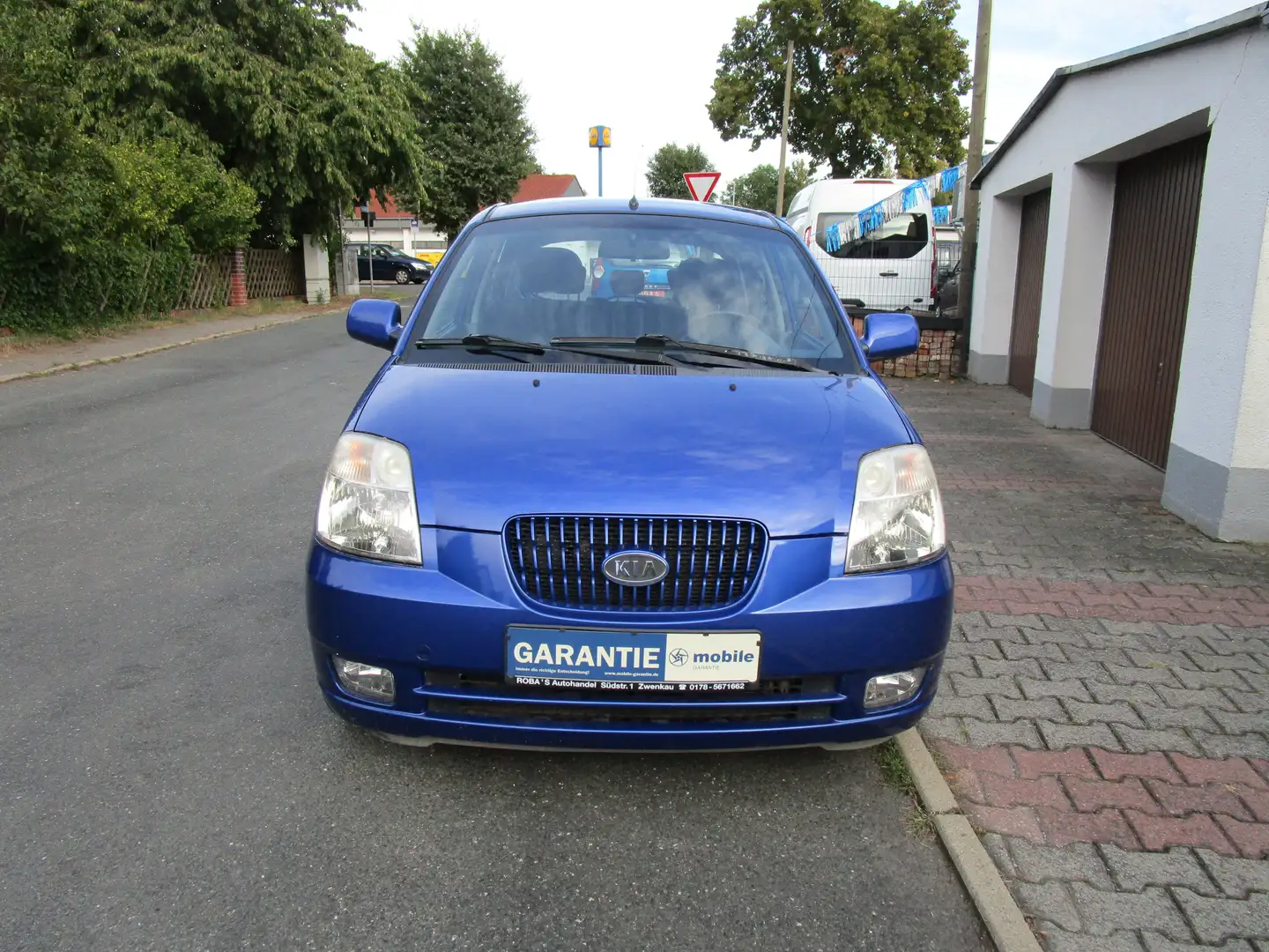 Kia Picanto 1.1 LX*2.Hand*Euro4*Scheckheft Blau - 1