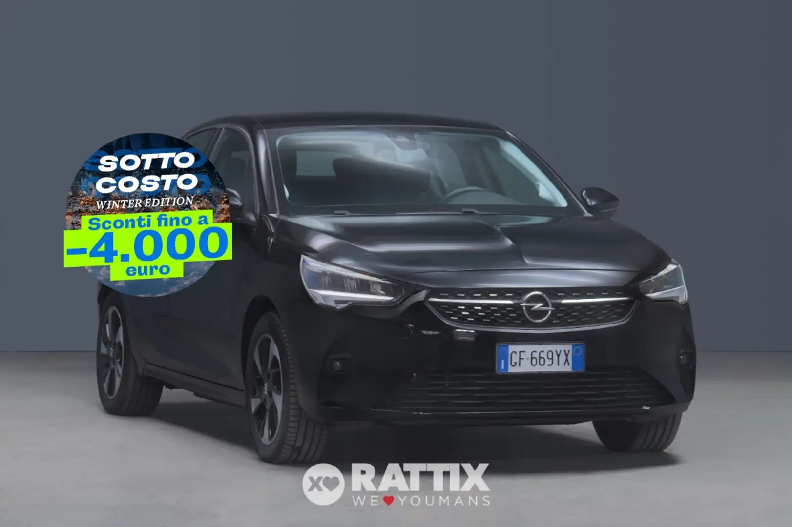 Opel Corsa-e motore elettrico 100kW Elegance Nero - 1