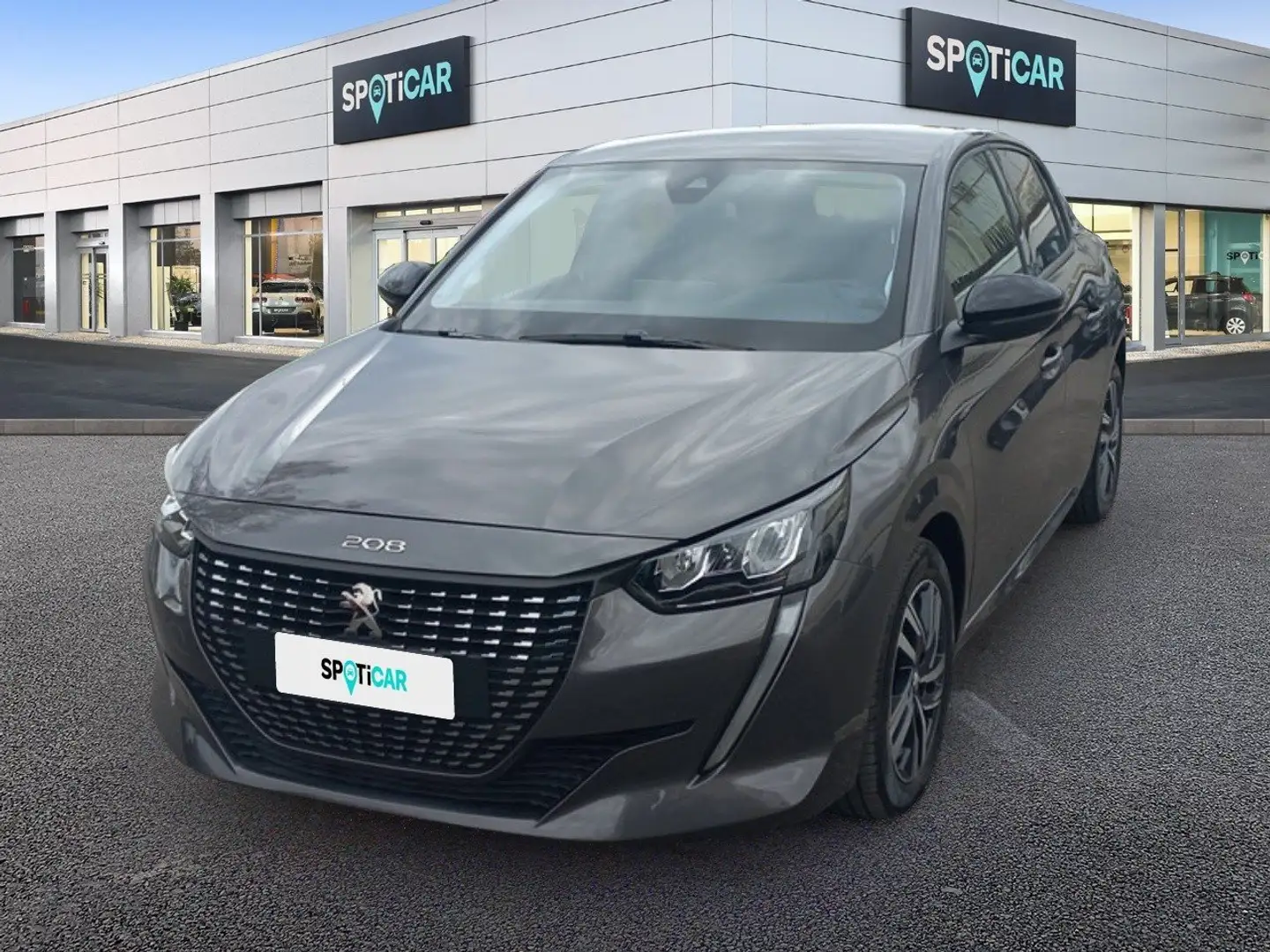 Peugeot 208 Allure Pack PureTech 75 S/S Grigio - 1
