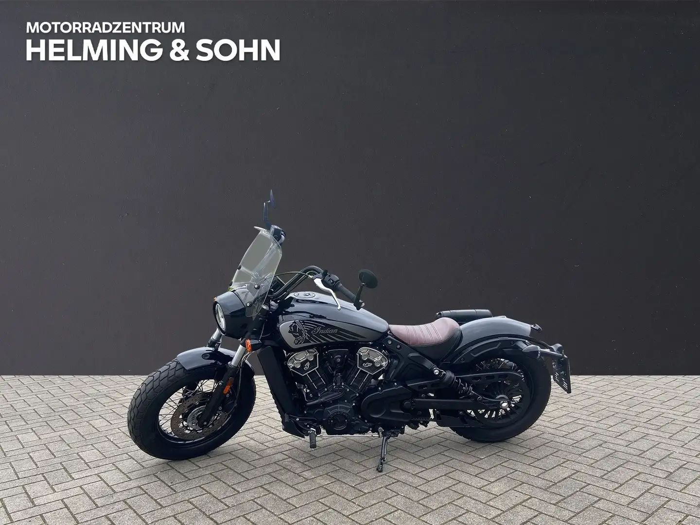 Indian Scout Bobber Twenty Černá - 1