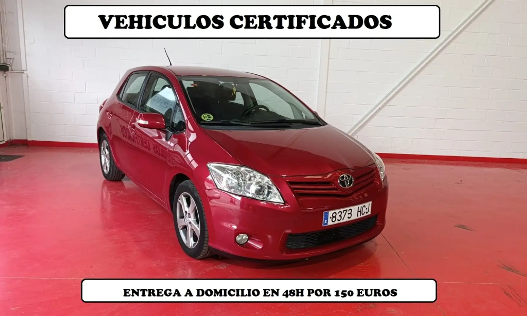 Toyota Auris 2.0D-4D Active Rojo - 1
