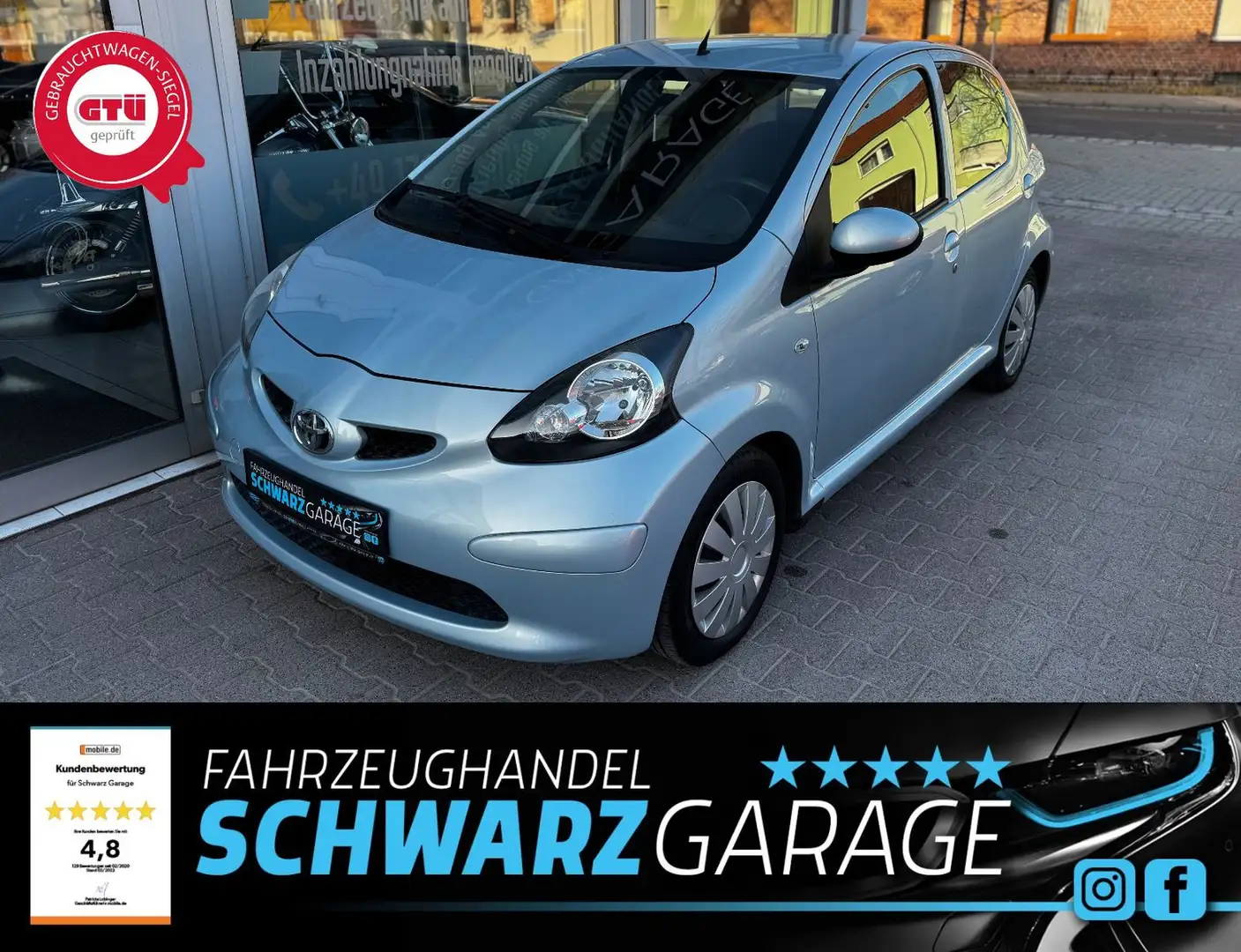 Toyota Aygo AYGO City*ISO-FIX*KLIMA*SERVO* Zilver - 1