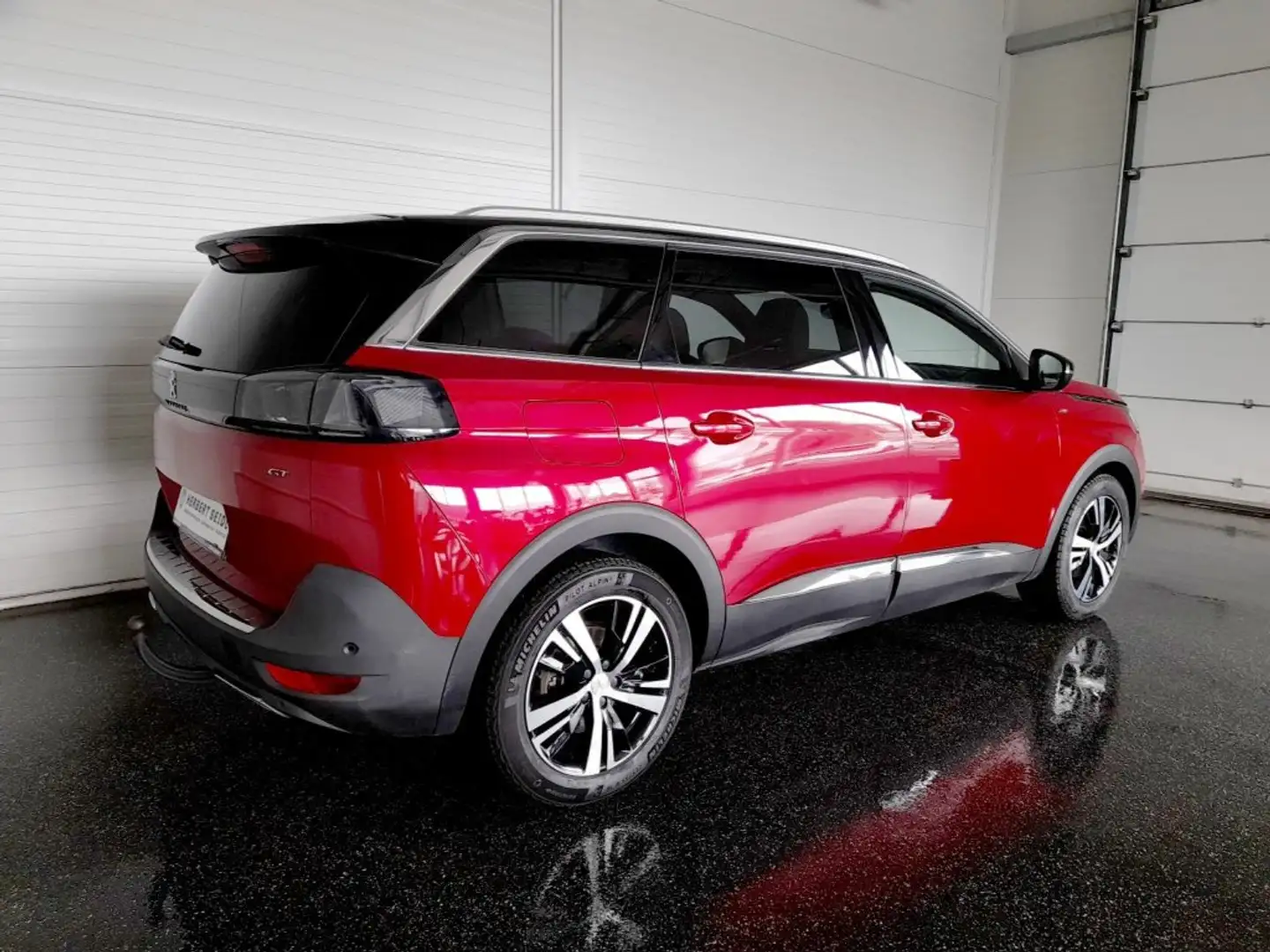Peugeot 5008 GT-LINE BlueHDI 130 Aut. *7-SITZE / VOLL LED / NAVI / AHV & 360° KAMERA / TEILLEDER-SPORTSITZE / E-KLAPPE / FOCAL SOUND* Rot - 2
