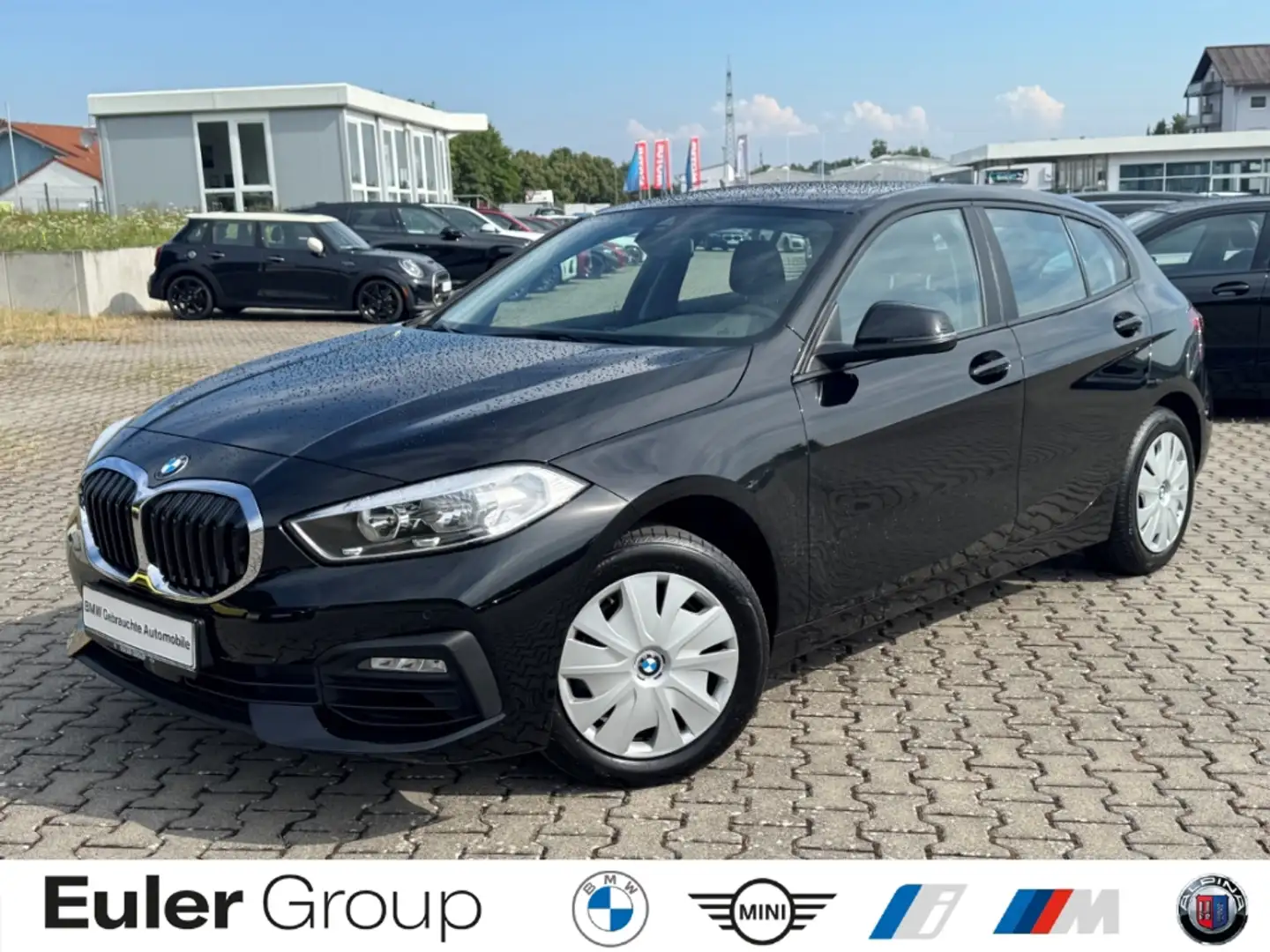 BMW 116 i 5-Türer A Navi SHZ PDC LED DAB 2-Z-Klimaautom WL Schwarz - 1