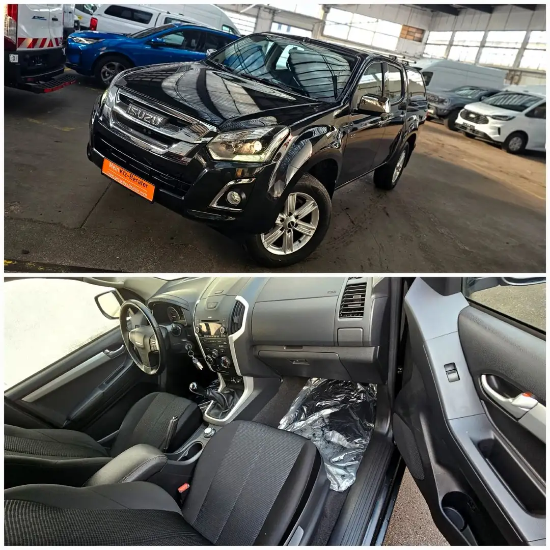 Isuzu D-Max Double Standheiz 4WD AHK TÜV27 Schwarz - 1
