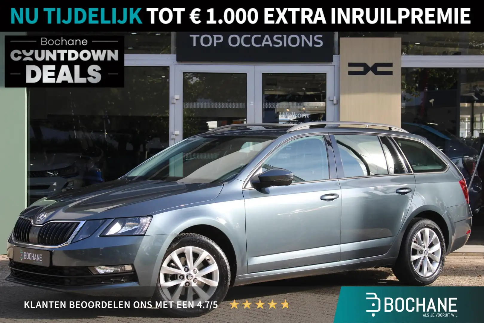 Skoda Octavia Combi 1.5 TSI Greentech Business Edition Automaat Gris - 1