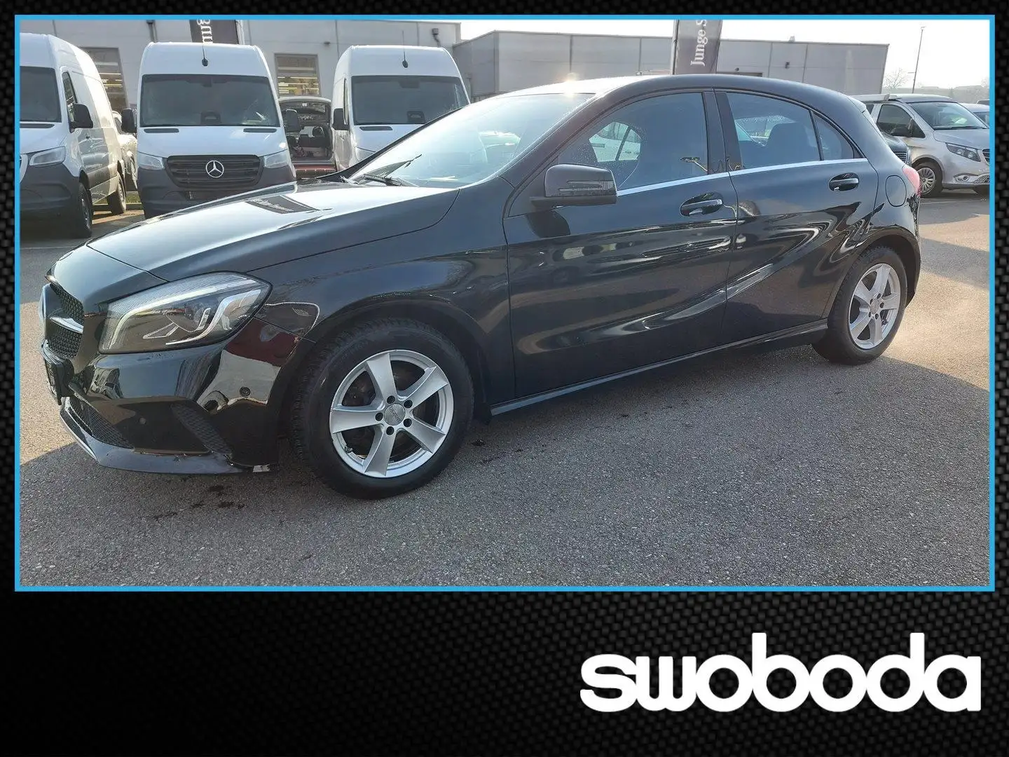 Mercedes-Benz A 160 Austria Edition Tempomat Fernlichtassistent Schwarz - 1