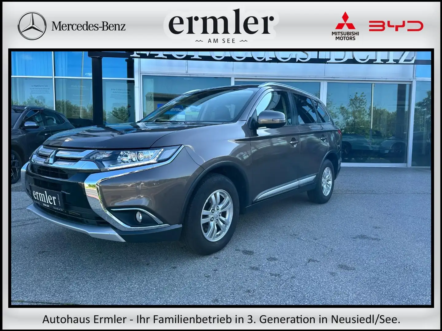Mitsubishi Outlander 2.2 Di-D AS&G Intense HÄNDLERFAHRZEUG! Braun - 1
