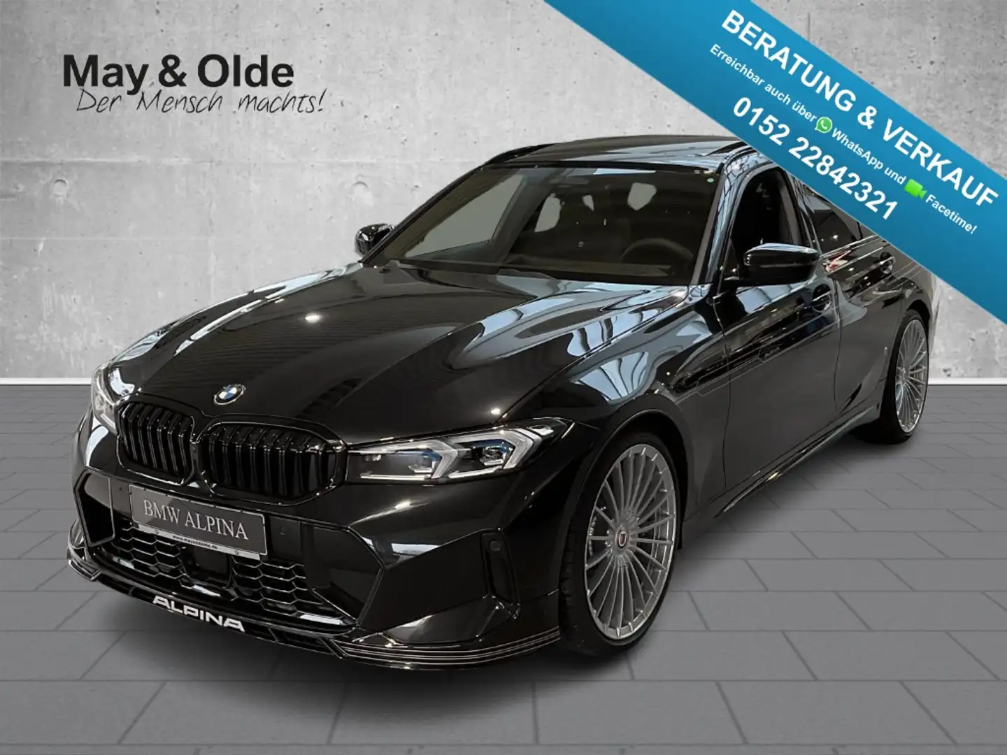 Alpina D3 S Touring HUD Pano AHK Standh. Dri.Ass.Prof. Negru - 1