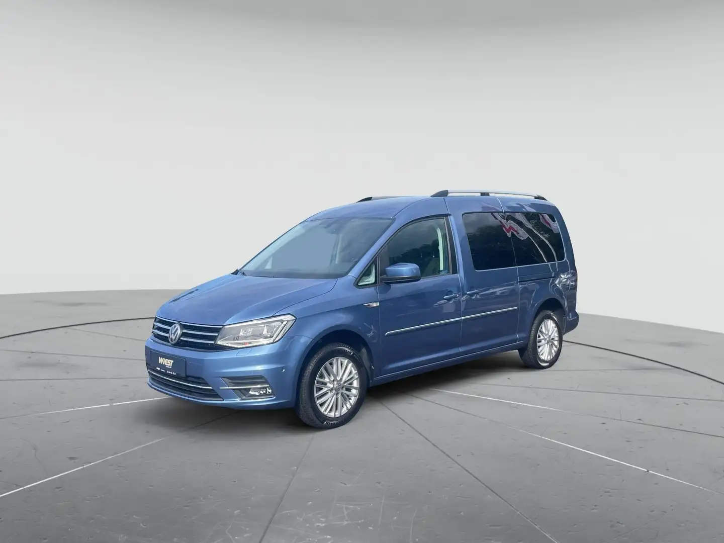 Volkswagen Caddy 1.4 TSI Highline RFK Navi Klima SHZ A Blau - 2