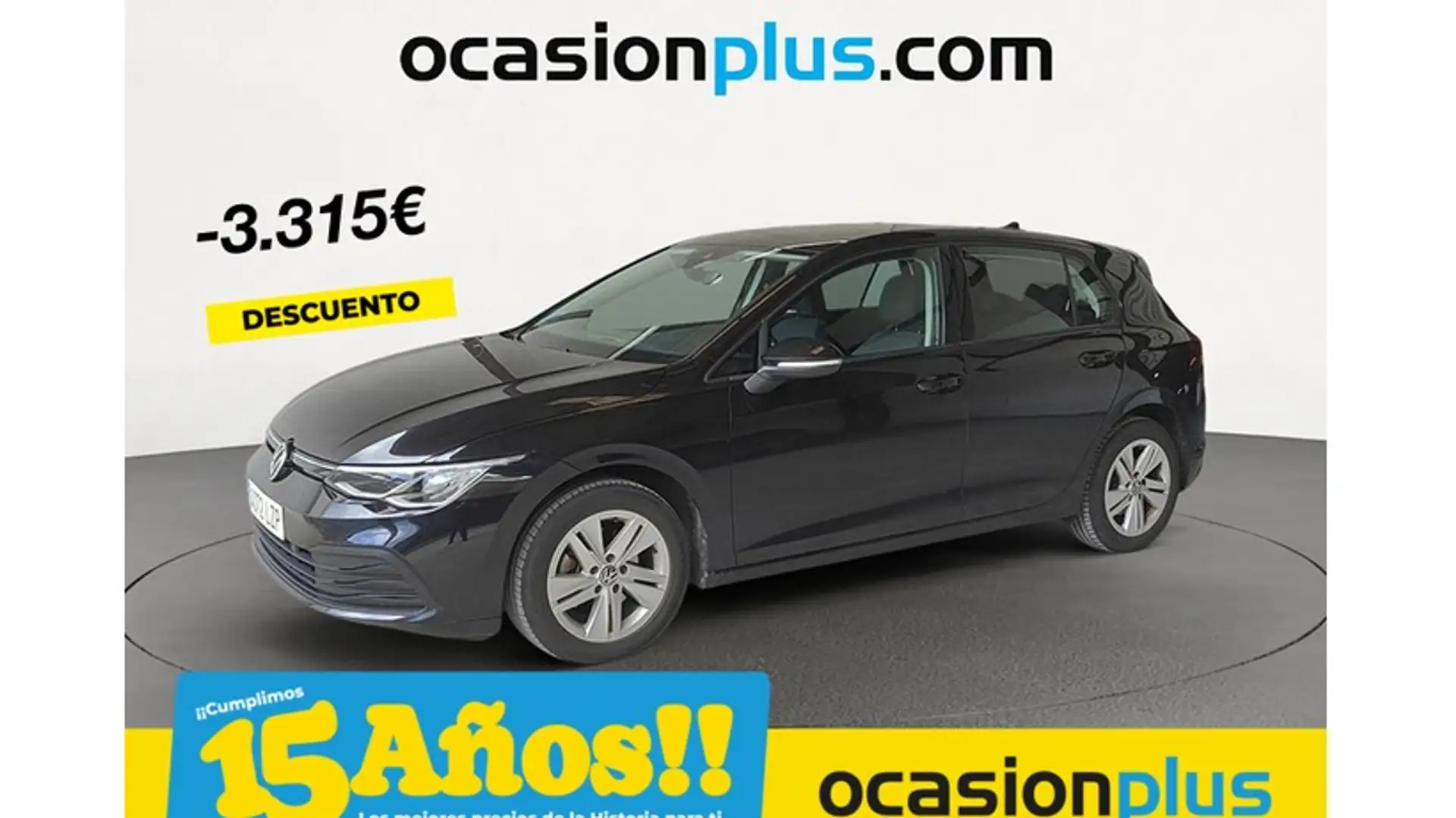 Volkswagen Golf 1.5 TSI Life 96kW Negro - 1