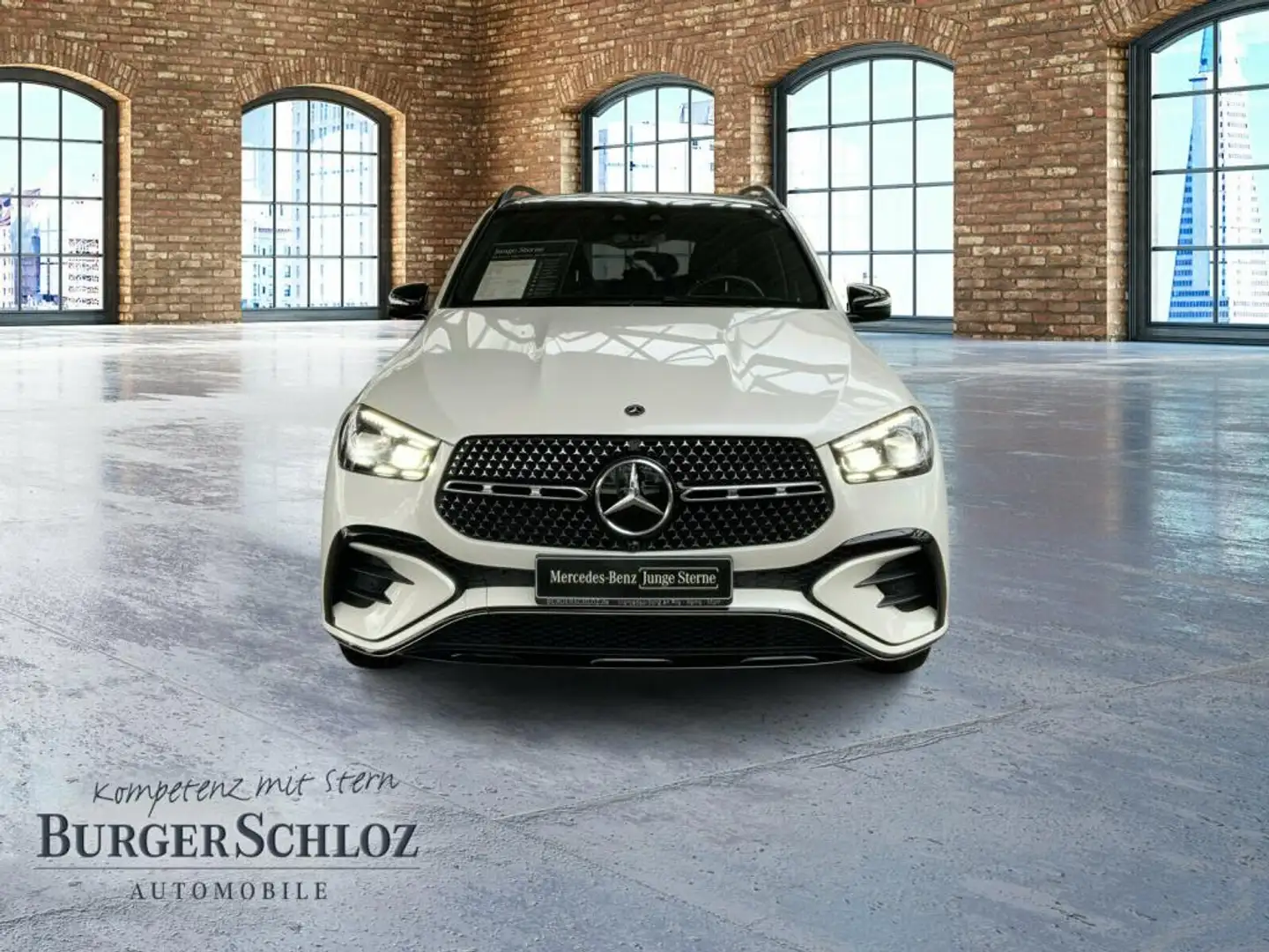 Mercedes-Benz GLE 450 d 4M AMG 360 ACC AHK AUT Akustikglas HUD Weiß - 2