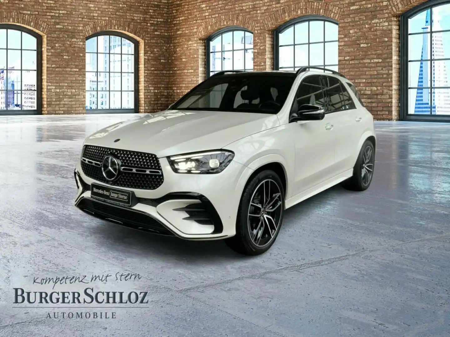 Mercedes-Benz GLE 450 d 4M AMG 360 ACC AHK AUT Akustikglas HUD Weiß - 1