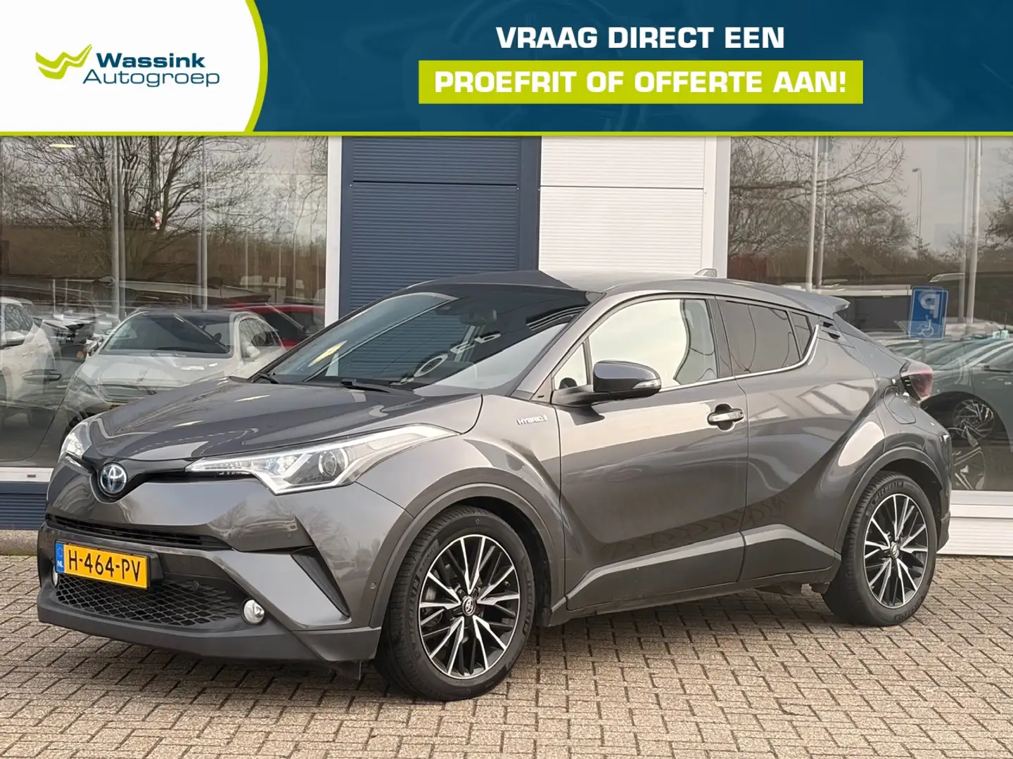Toyota C-HR 1.8 Hybrid 122pk CVT Executive | Dodehoekdetectie Grau - 1