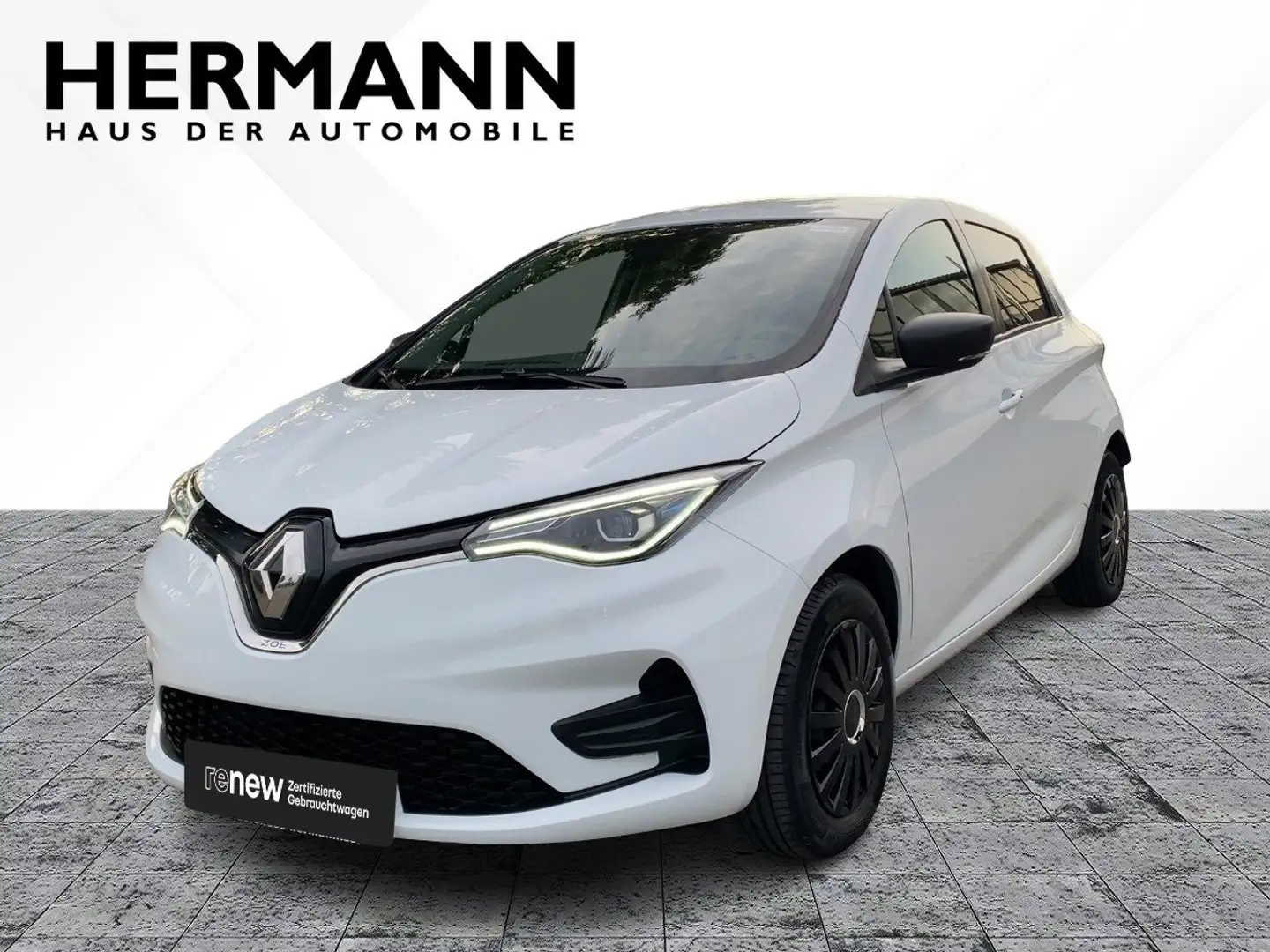 Renault ZOE R110/Z.E. 50 (Miet-Batterie) Life LED*LED*LM Blanc - 1