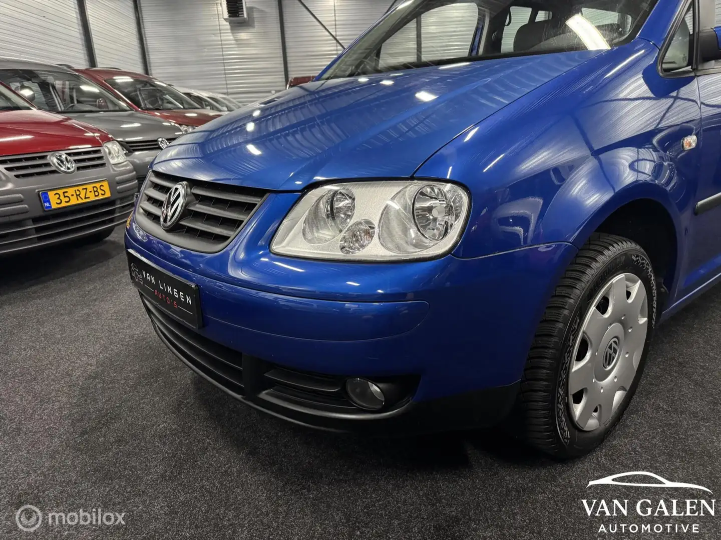 Volkswagen Caddy Maxi 1.6 Comfortline 7p. Airco|Trekhaak|Apk✅ Azul - 2