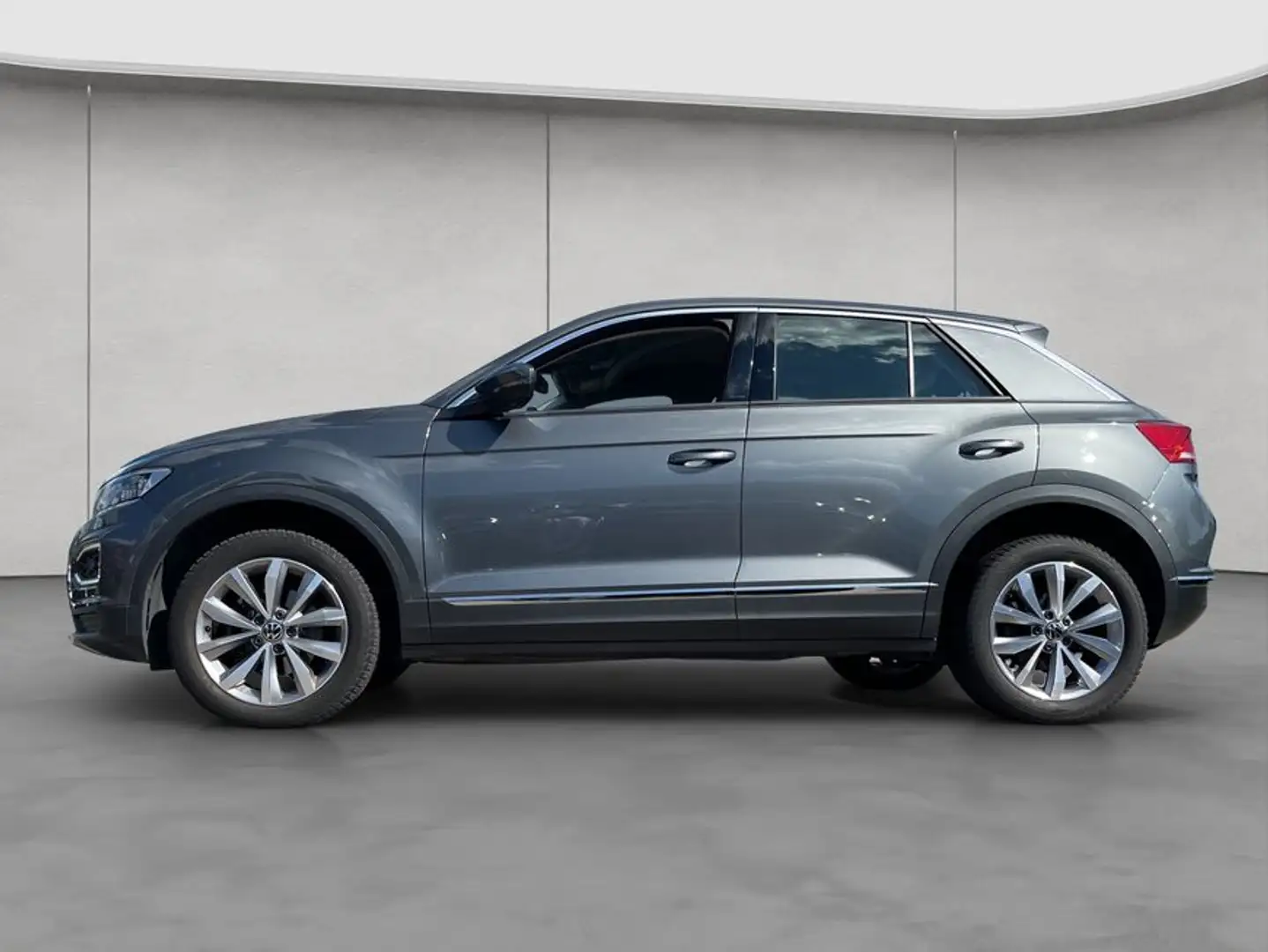 Volkswagen T-Roc 1.5 TSI ACT OPF DSG Style AHK LED NAVI Grijs - 2