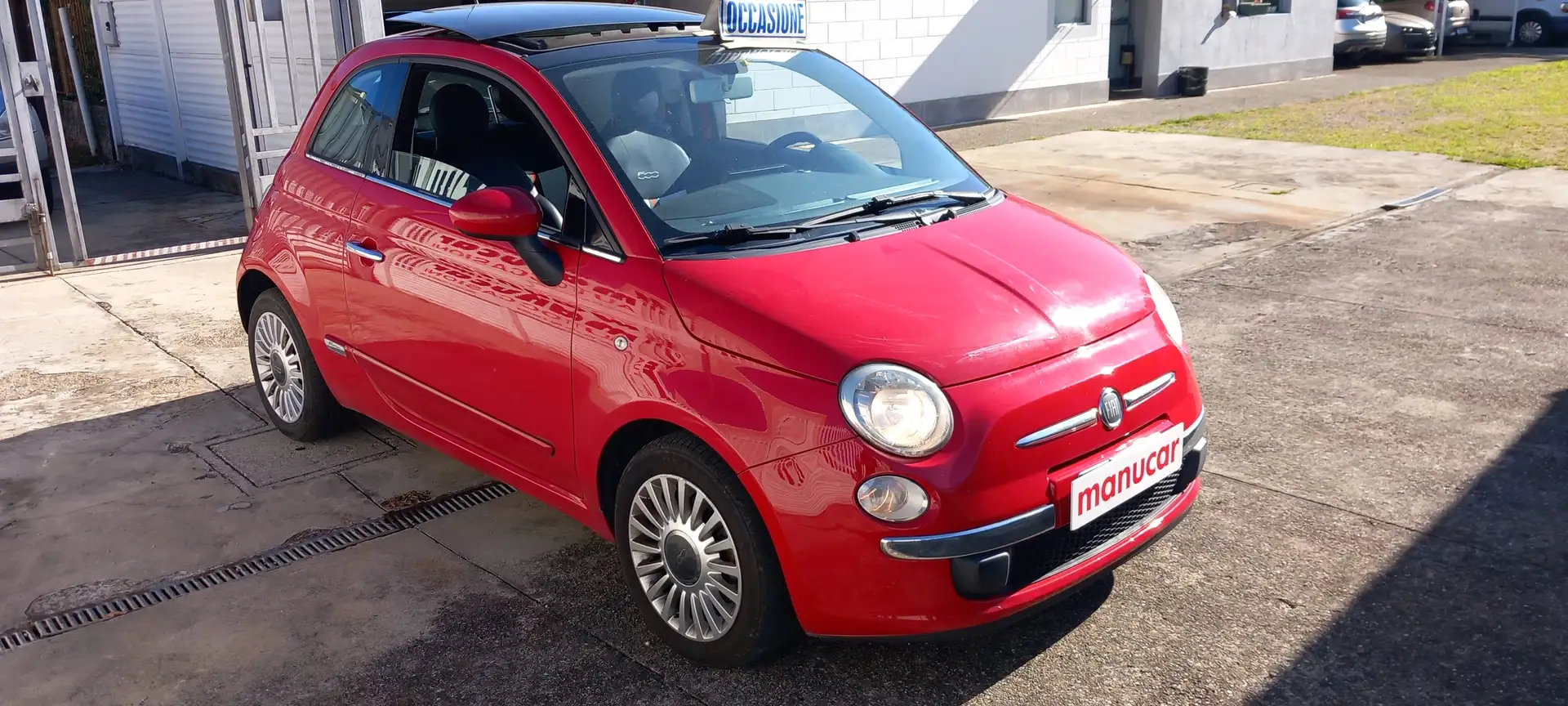 Fiat 500 1.3 mjt 16v Lounge 95cv Rosso - 2