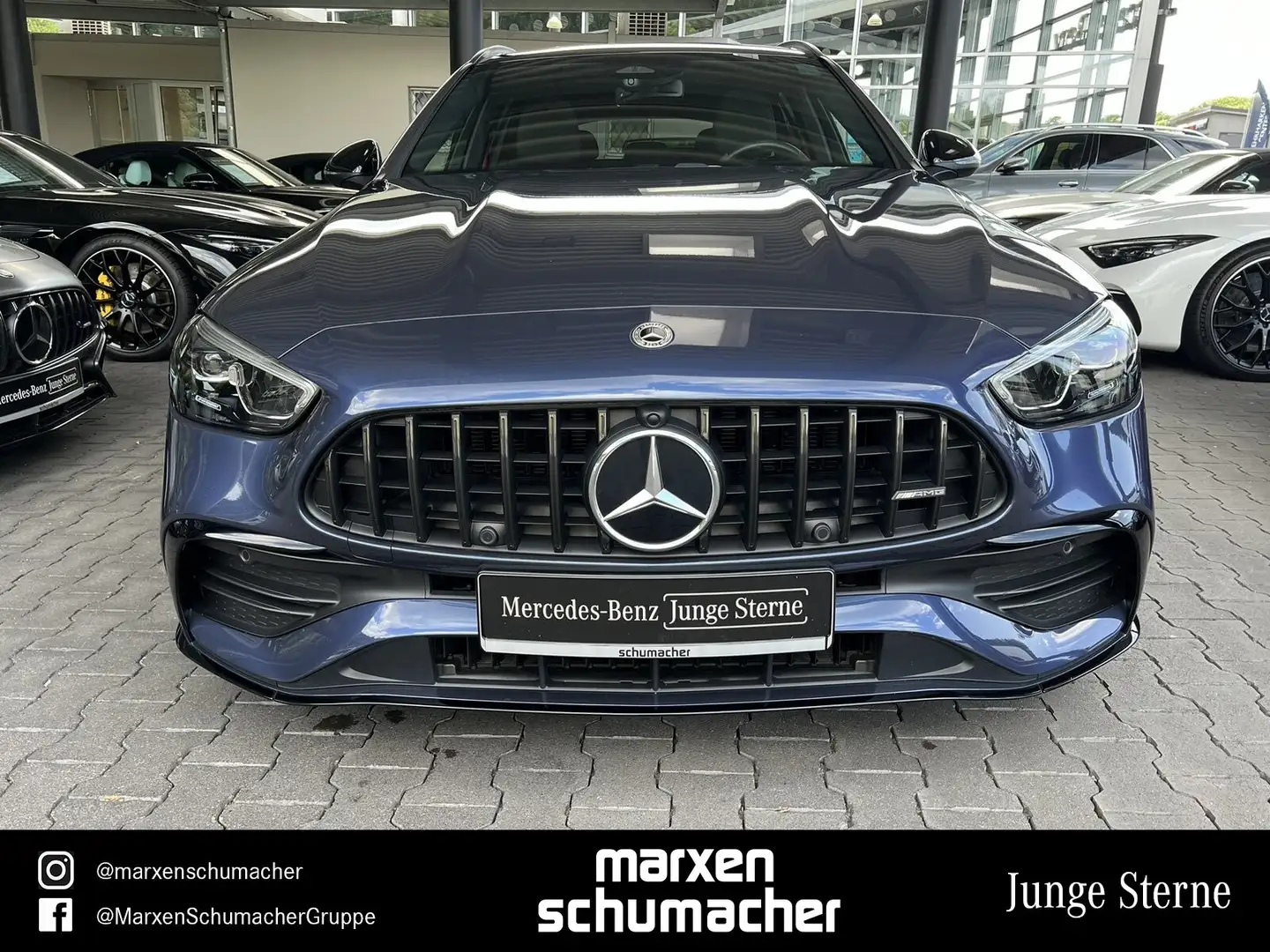 Mercedes-Benz C 43 AMG AMG C 43 4M T Pano+Drivers+Optik+Night2+Carbon LED Bleu - 2