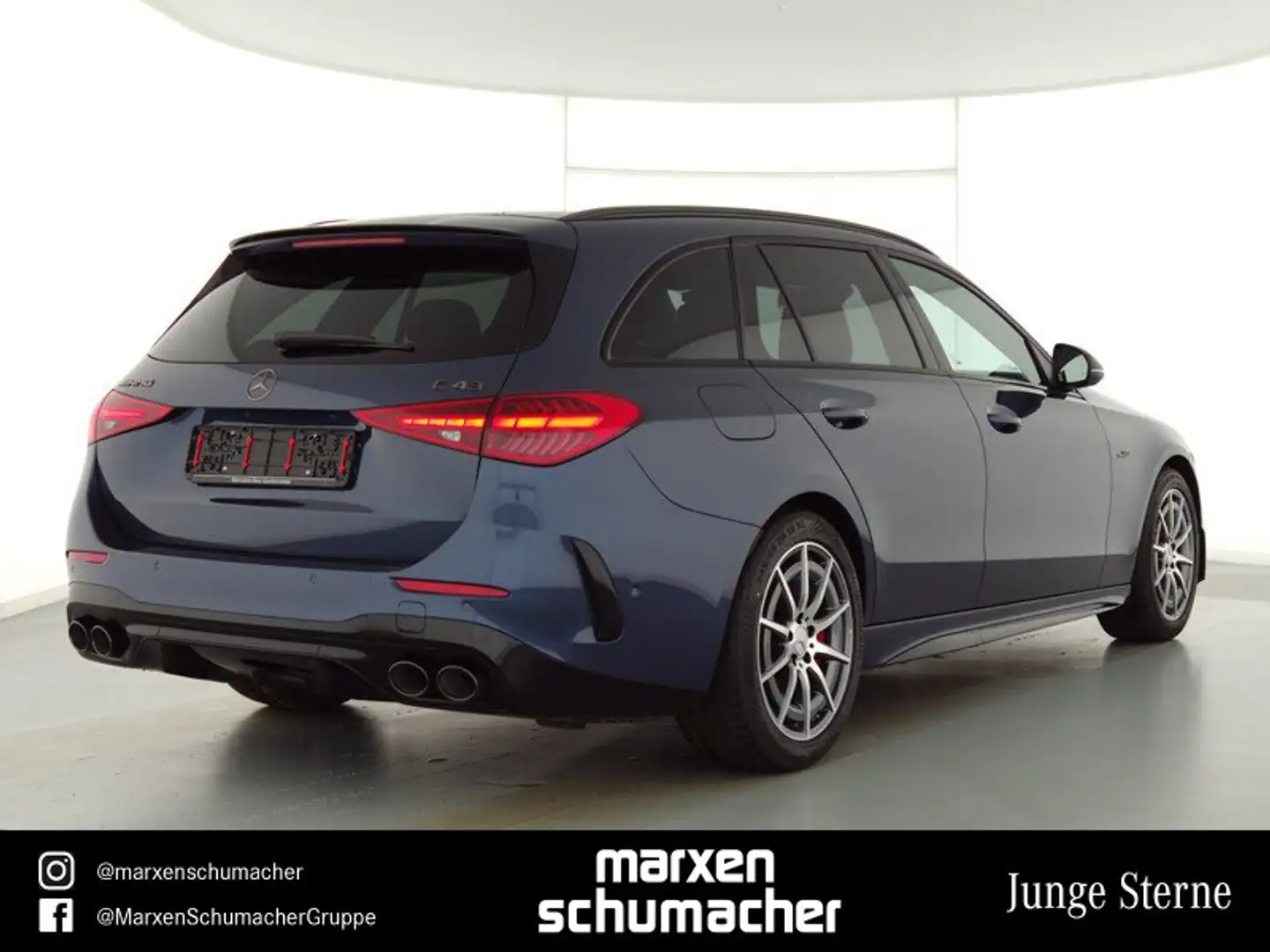 Mercedes-Benz C 43 AMG AMG C 43 4M T Pano+Drivers+Optik+Night2+Carbon LED Blau - 2