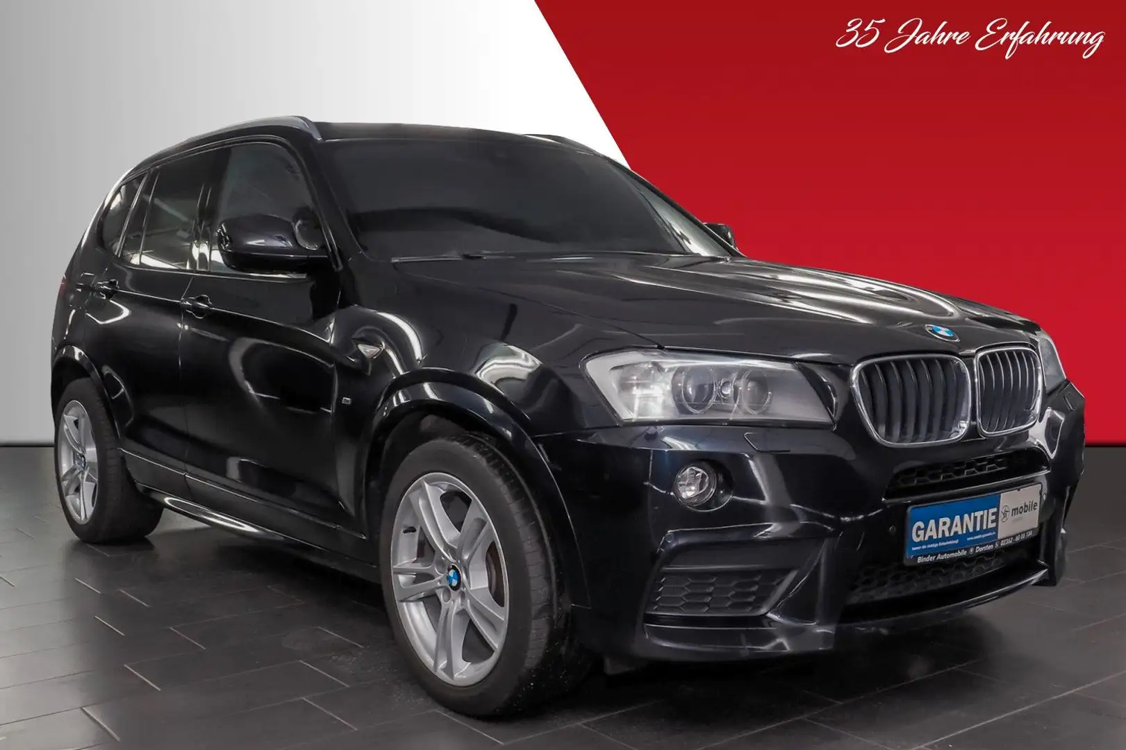BMW X3 xDrive 20d*M SPORT*TOP ZUSTAND*SORGLOS-PAKET* Noir - 2