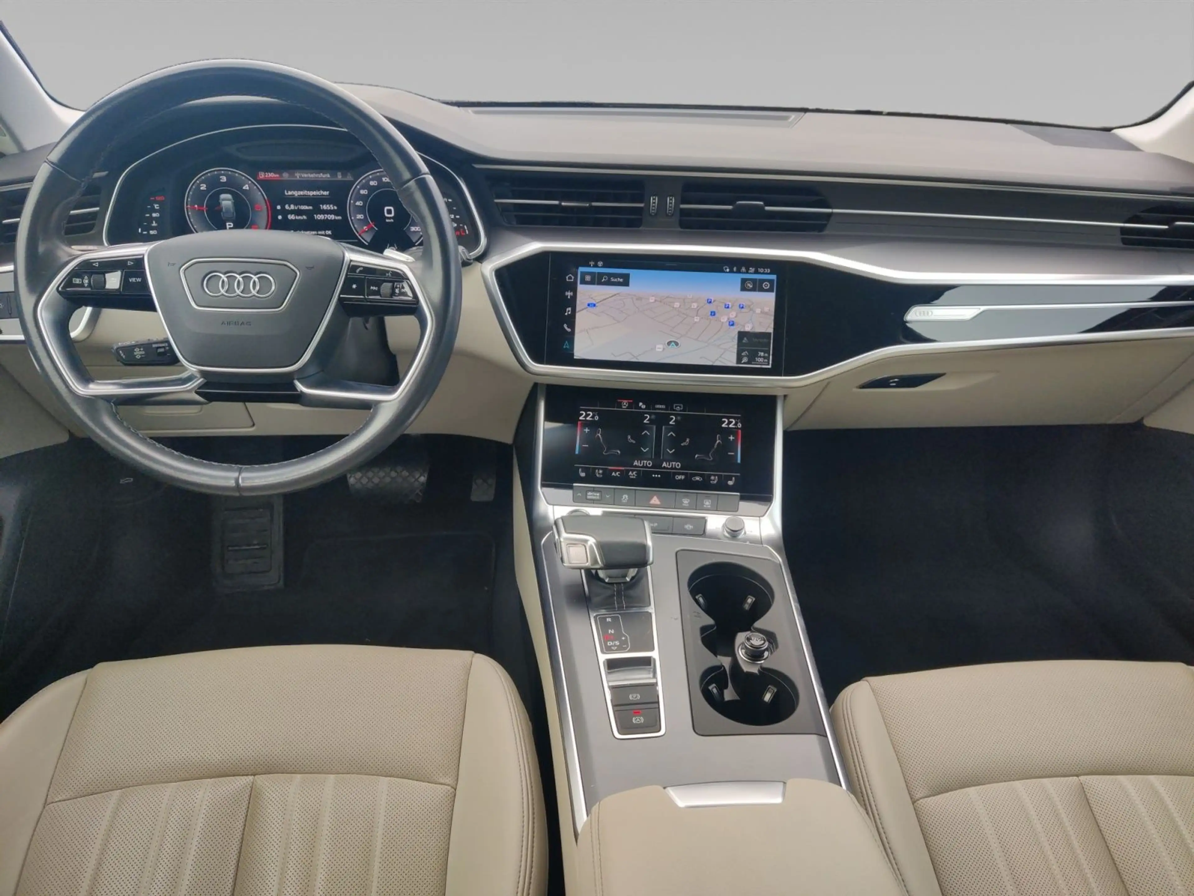 Audi A6 40 TDI Matrix AHK ACC Leder 360° Keyles — photo 13