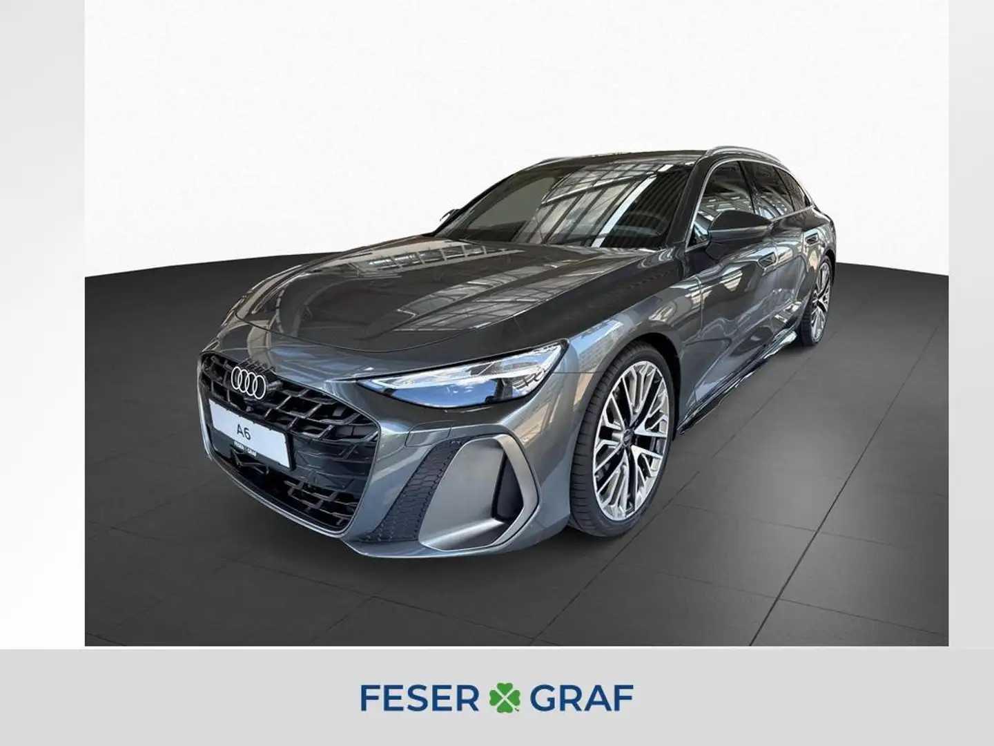 Audi A6 Avant Quattro Allradlenkung Luft Pano Tech Pr Grijs - 1