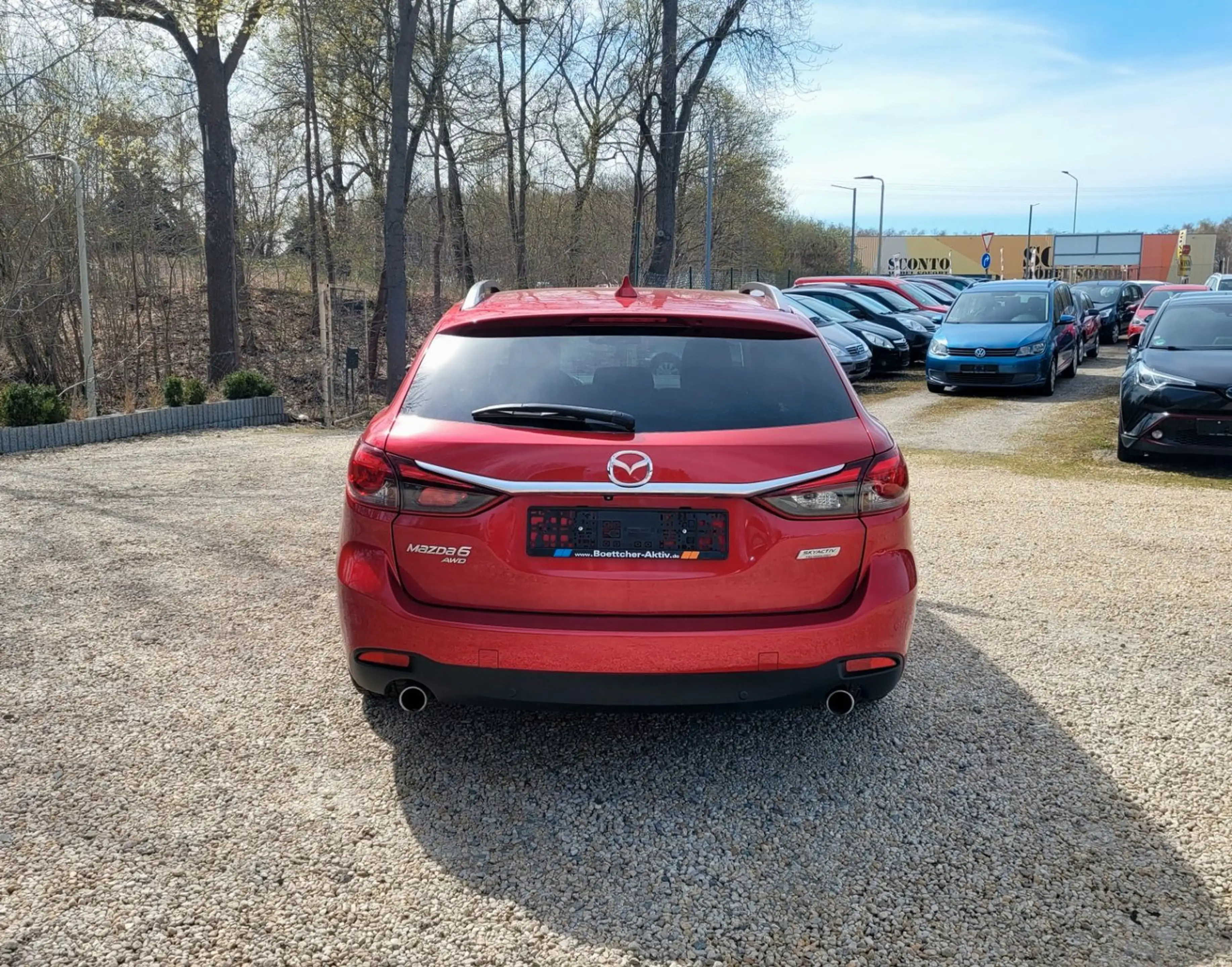 Mazda 6 Kombi Sports-Line AWD*8xLMF*HUD*Navi*ACC*TÜV* — photo 4