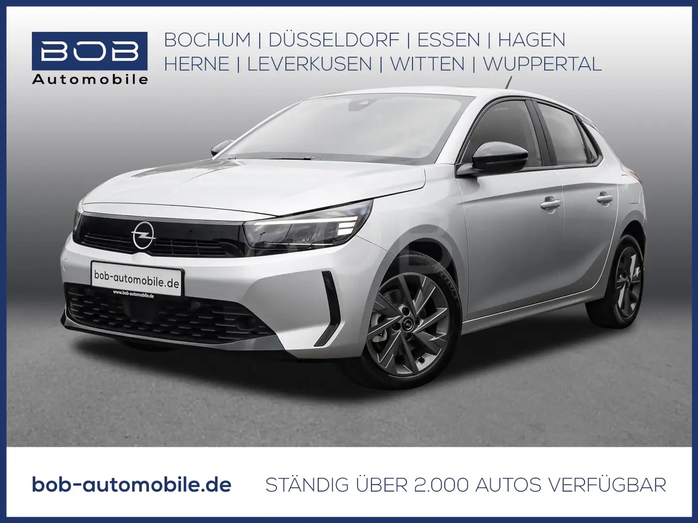Opel Corsa F 1.2 PDC LED ANDROID CARPLAY LM BT Silber - 1
