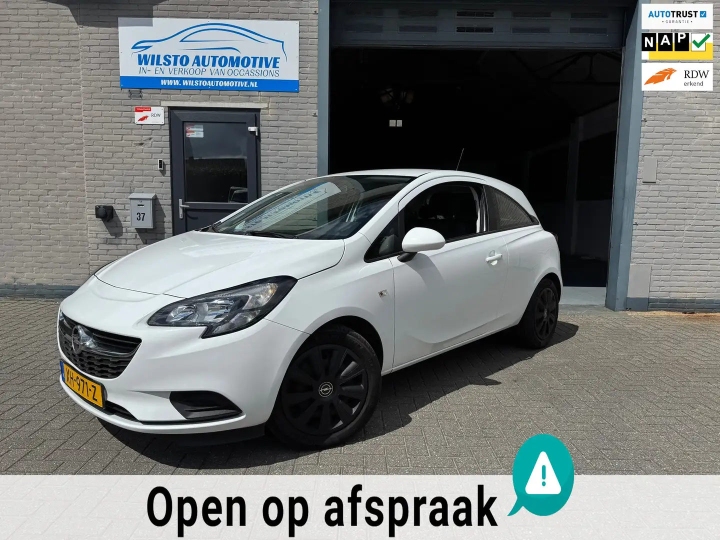 Opel Corsa 1.0 Turbo Edition*Dealer ondh.*1Eig.*Rijklaar*Gara Wit - 1