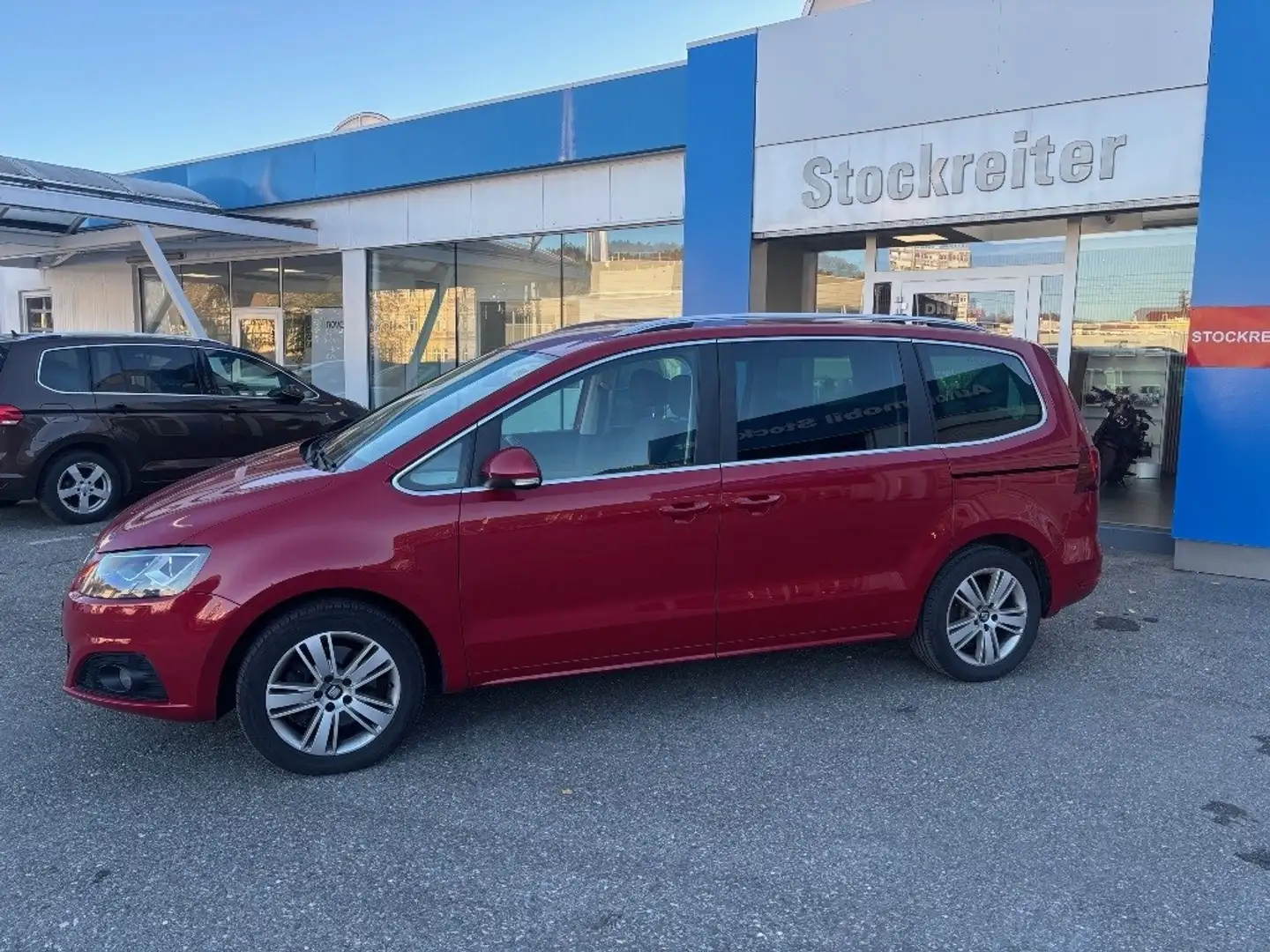SEAT Alhambra 2,0 TDI CR DSG*XENON*KAMERA*NAVI*TEMPO*FREISPRECH* Rot - 2