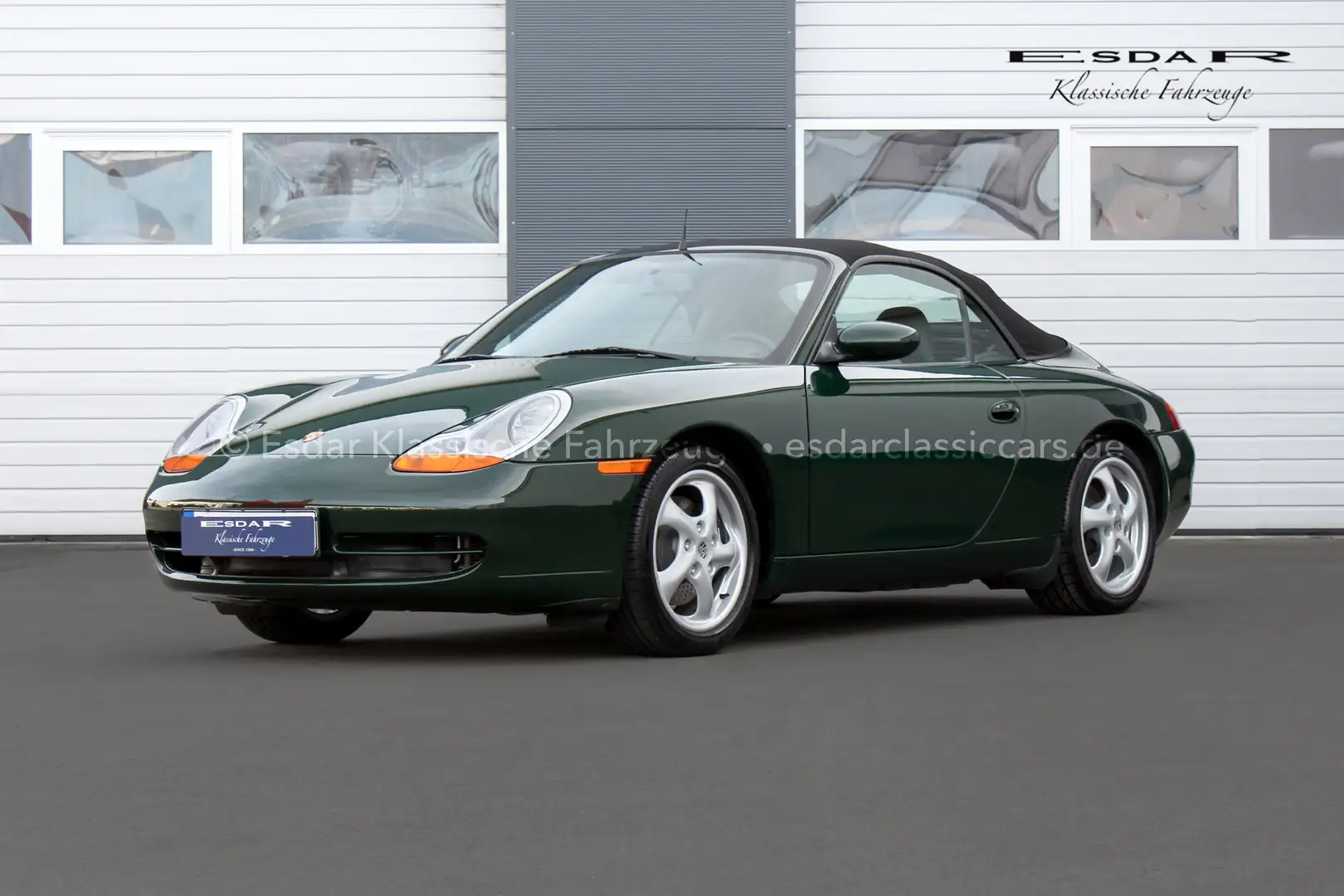 Porsche 996 911 Carrera Cabrio Grün - 1