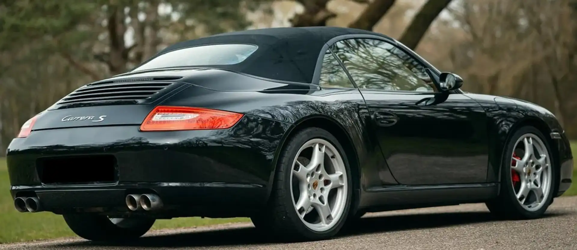 Porsche 997 911 Carrera S Cabrio Tiptronic S Schwarz - 2