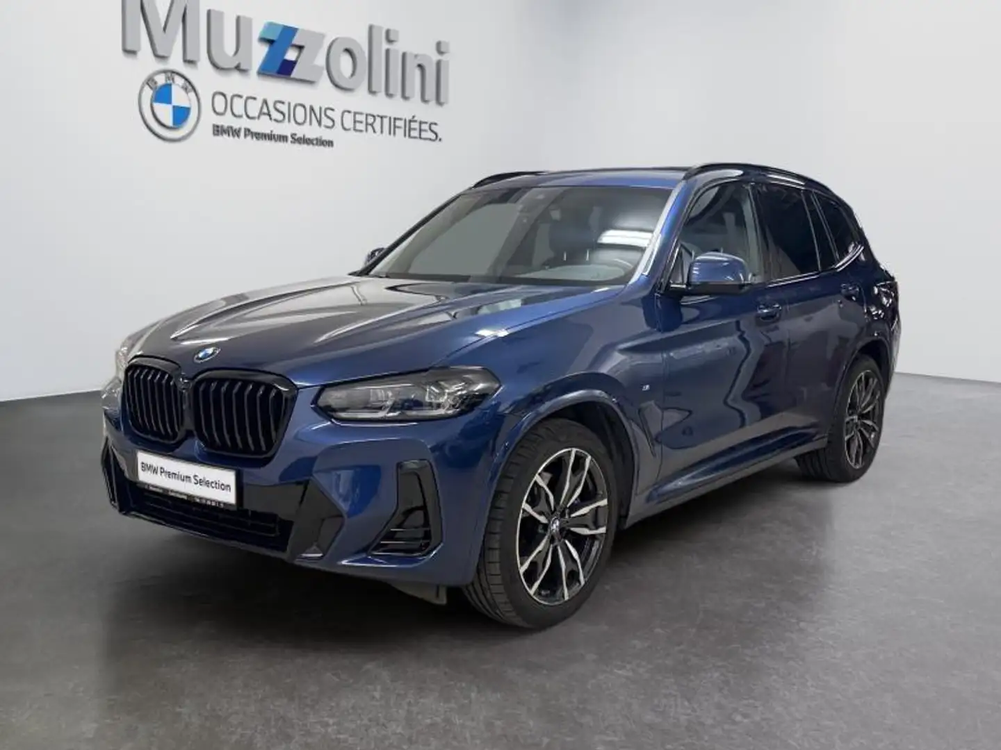 BMW X3 X3 xDrive20d Bleu - 1