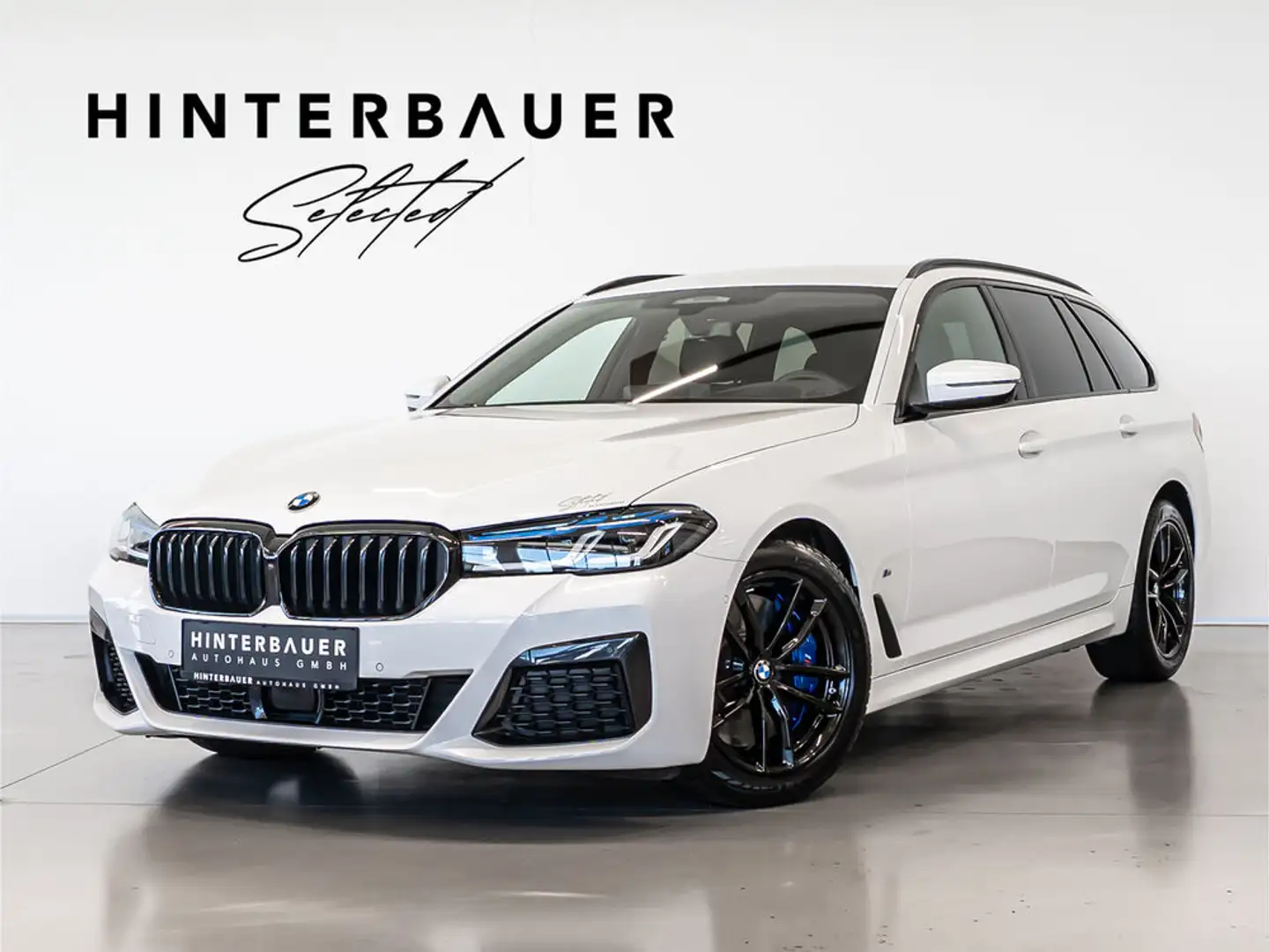 BMW 530 d Touring M-Sport Aut*LASER*SHADOW-LINE*HEAD-UP Blanc - 1