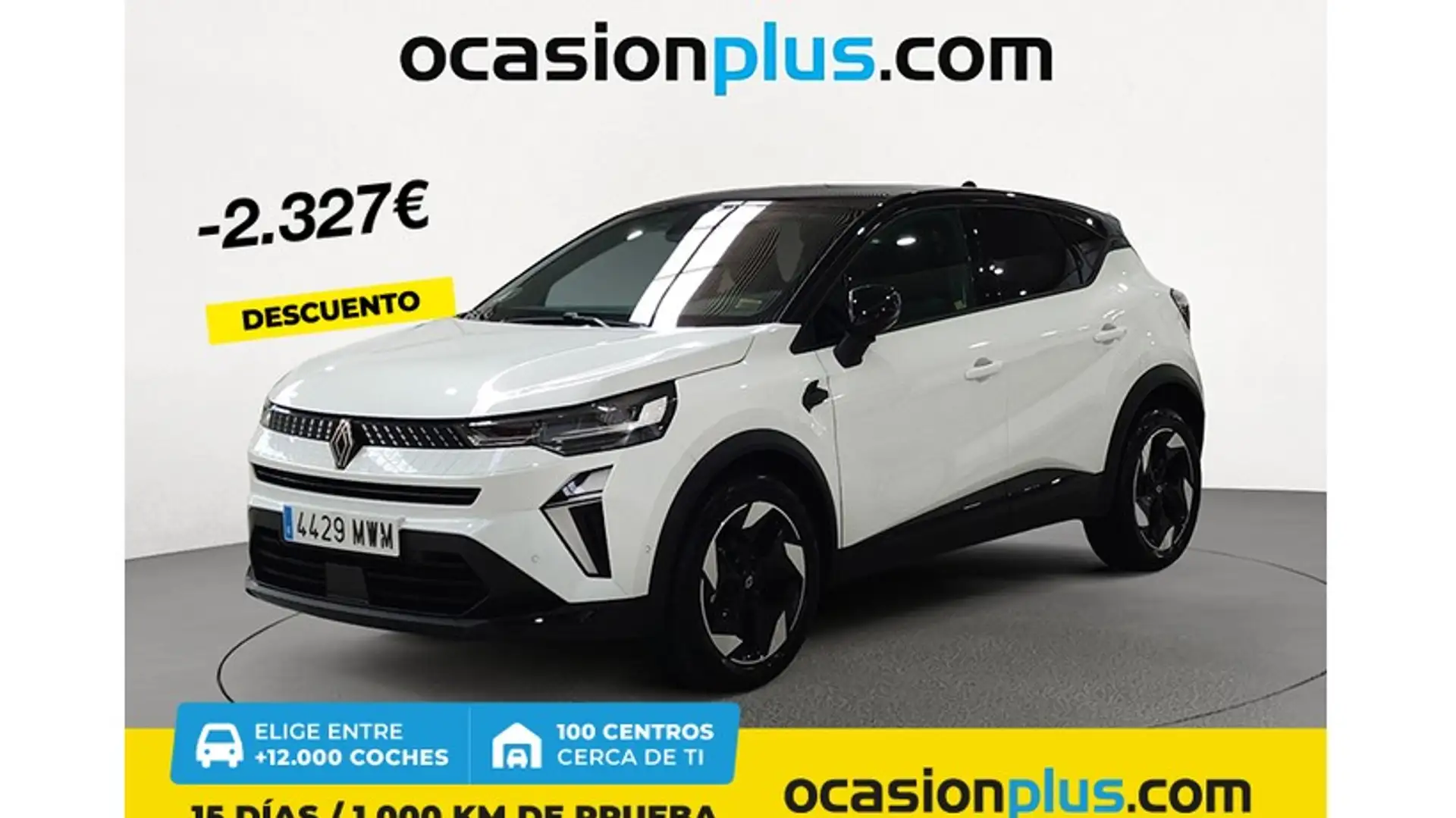 Renault Captur TCe GPF Micro Híbrido Techno EDC 117kW Blanco - 1