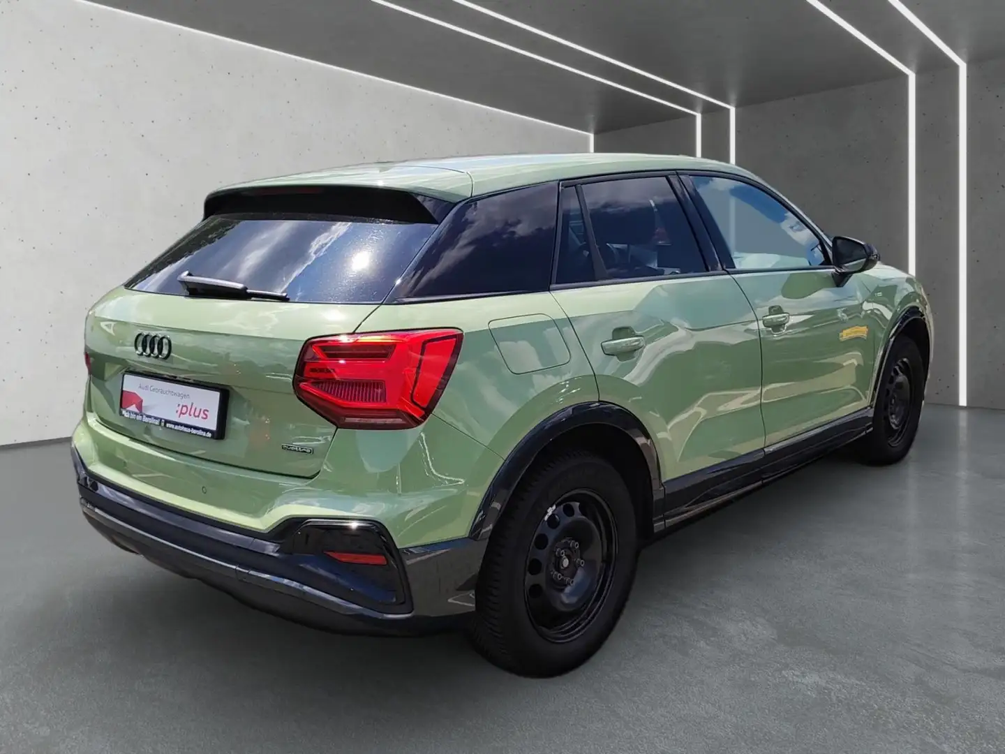 Audi Q2 40 TFSI qu. S line S tronic *AHK*GRA*R-CAM* Grün - 2