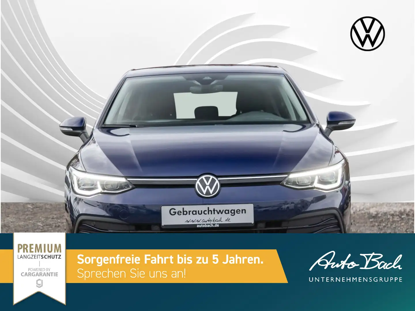 Volkswagen Golf VIII 1.5 eTSI "ACTIVE" DSG Navi LED ACC Dig Azul - 2