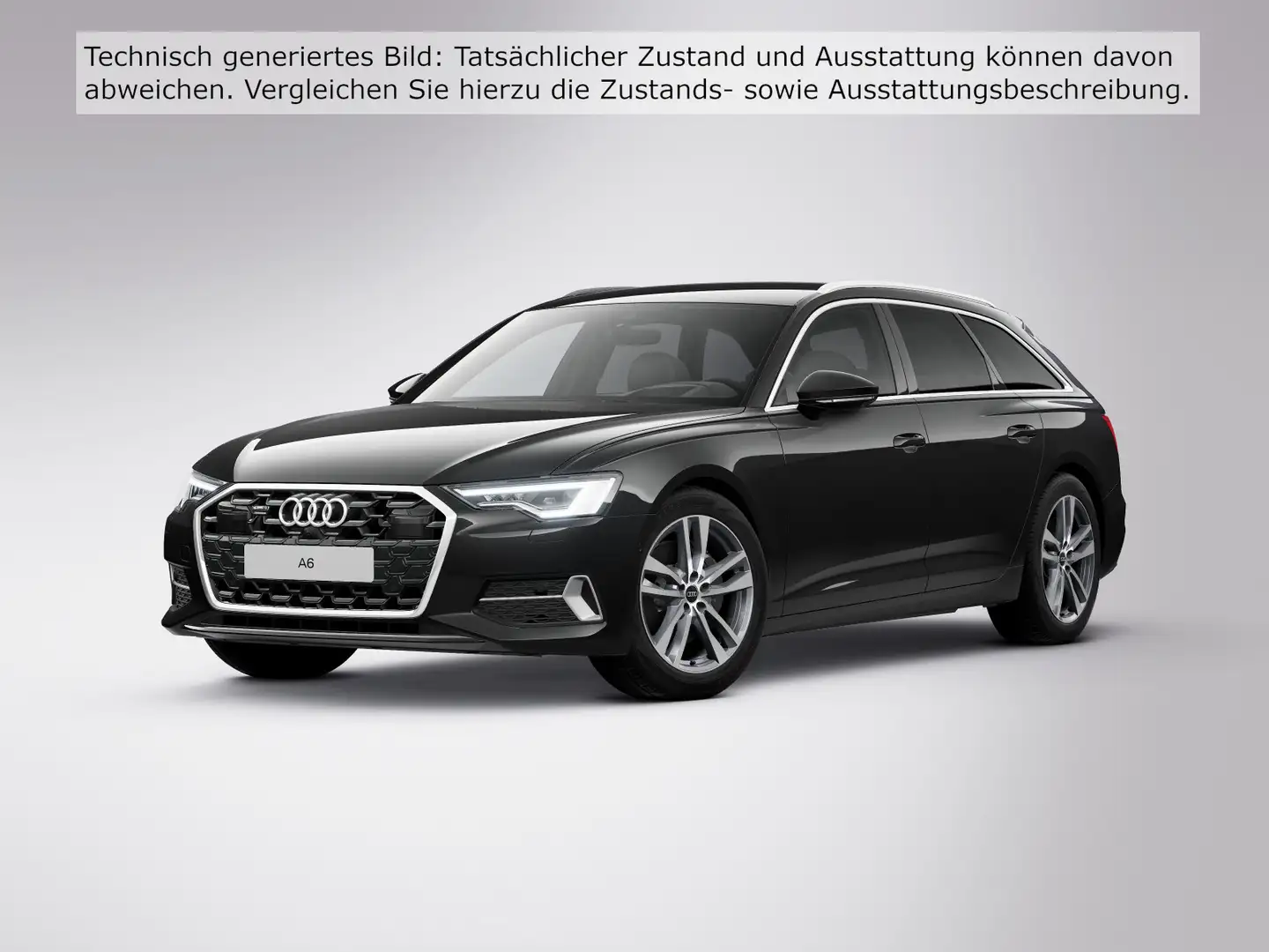 Audi A6 50 TDI Q ADVANCED UPE90 AHK LEDER MATRI Schwarz - 2