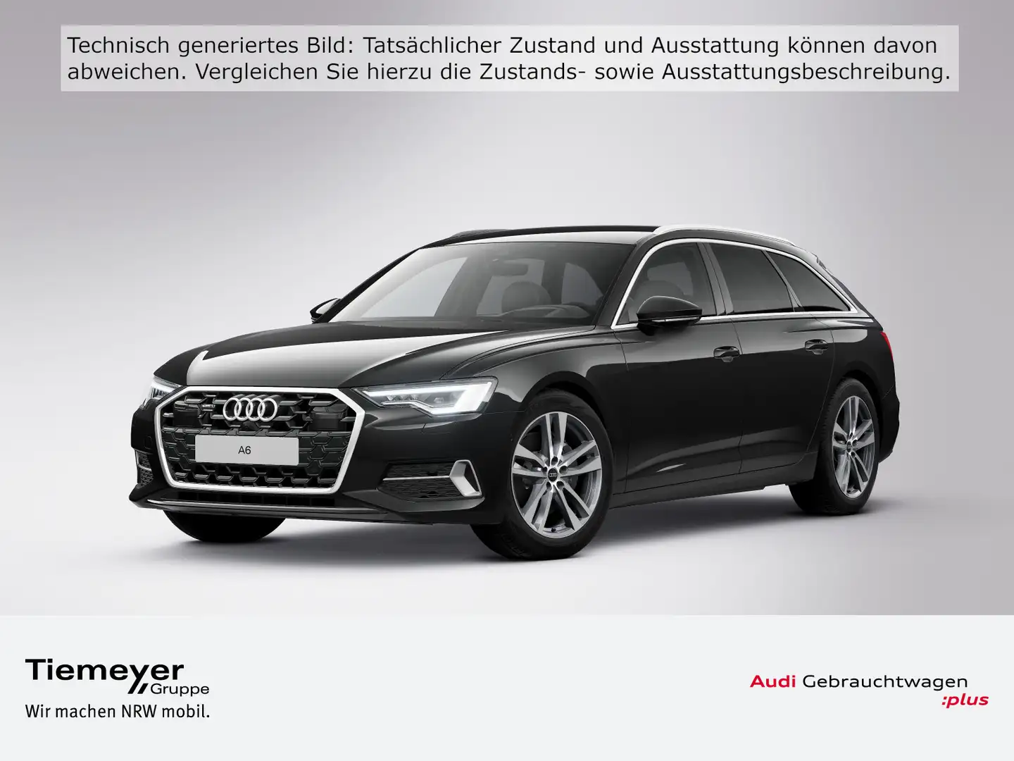 Audi A6 50 TDI Q ADVANCED UPE90 AHK LEDER MATRI Schwarz - 1