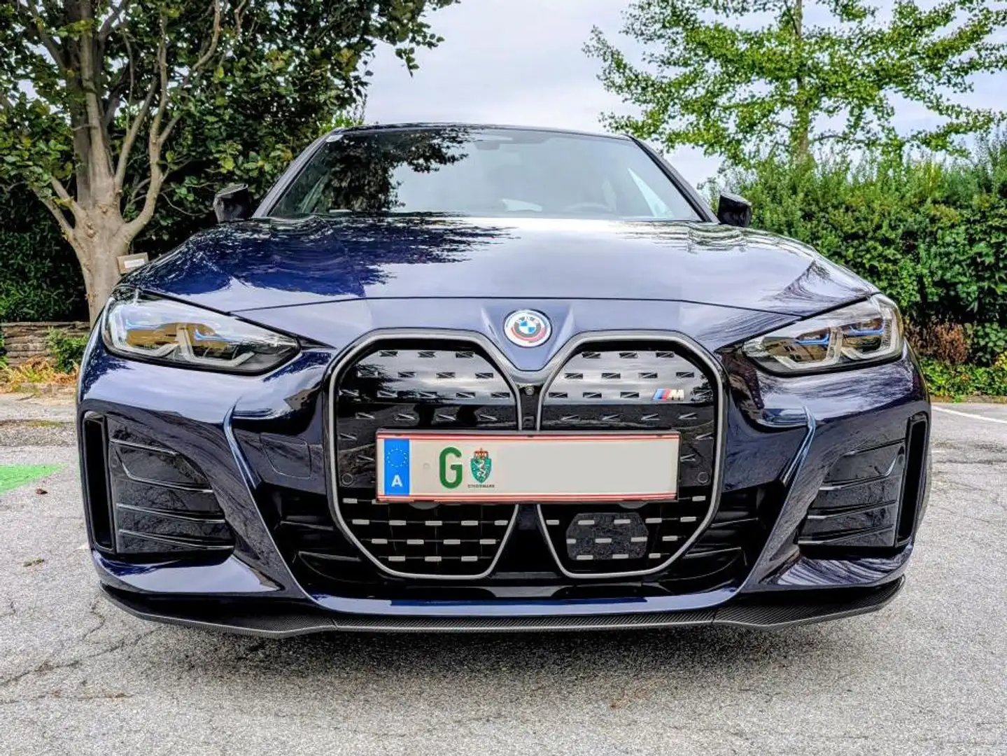 BMW i4 M50 VOLL! M-Perfor. Parts, 8-fach, Servicep. 2030 Blau - 2