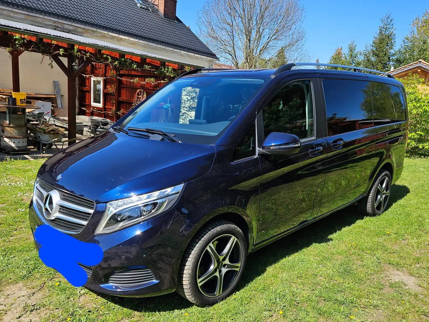 Mercedes-Benz V 250 V 250 d lang 4Matic 7G-TRONIC SCORE Modrá - 1