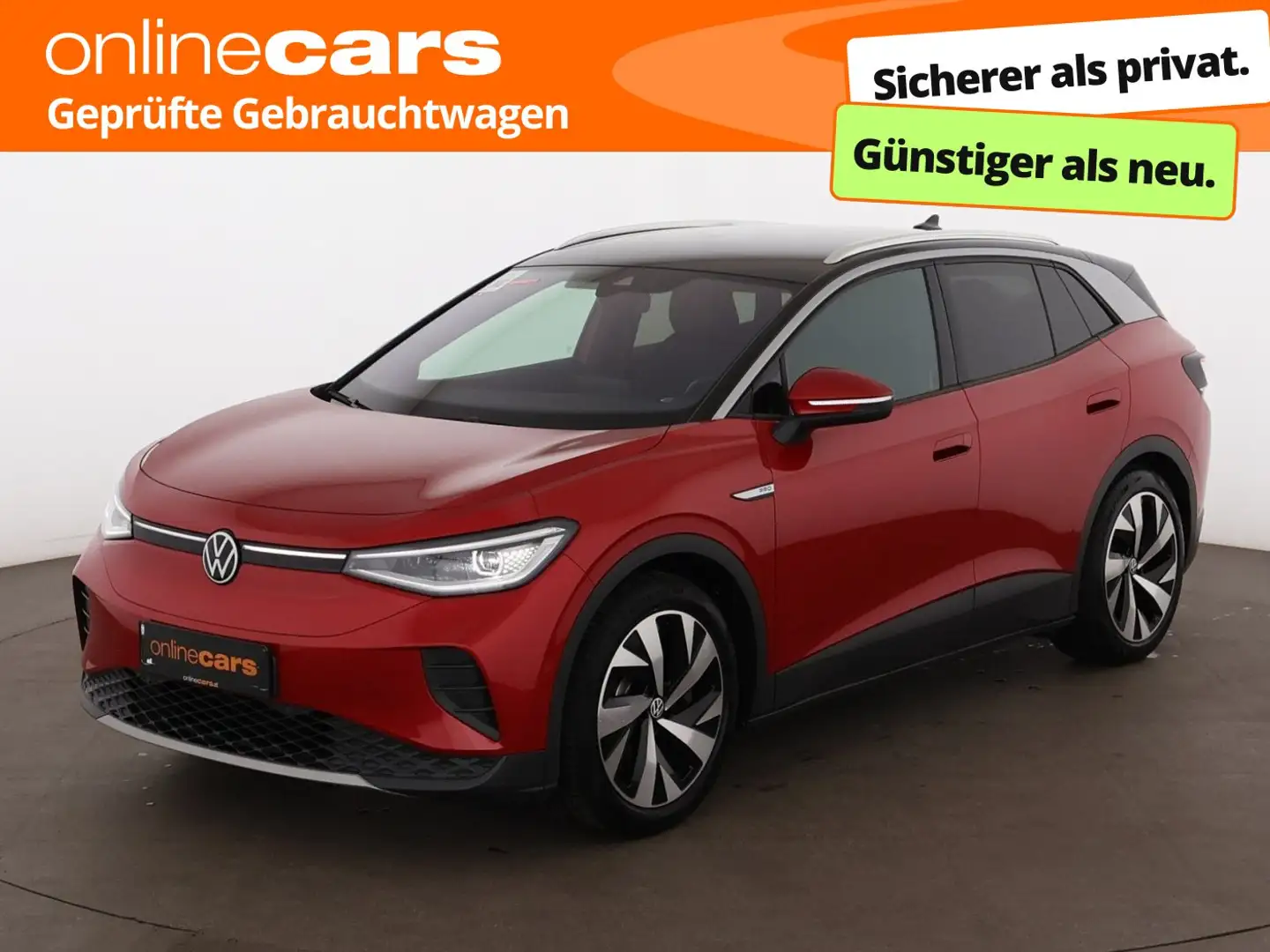 Volkswagen ID.4 Pro Performance 77kWh Aut  MATRIX RADAR NAVI Rot - 1