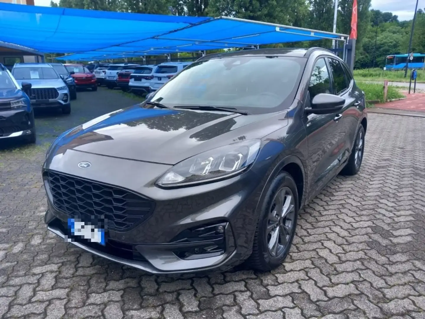 Ford Kuga 2.0 EcoBlue 120 CV aut. 2WD ST-Line Grigio - 1